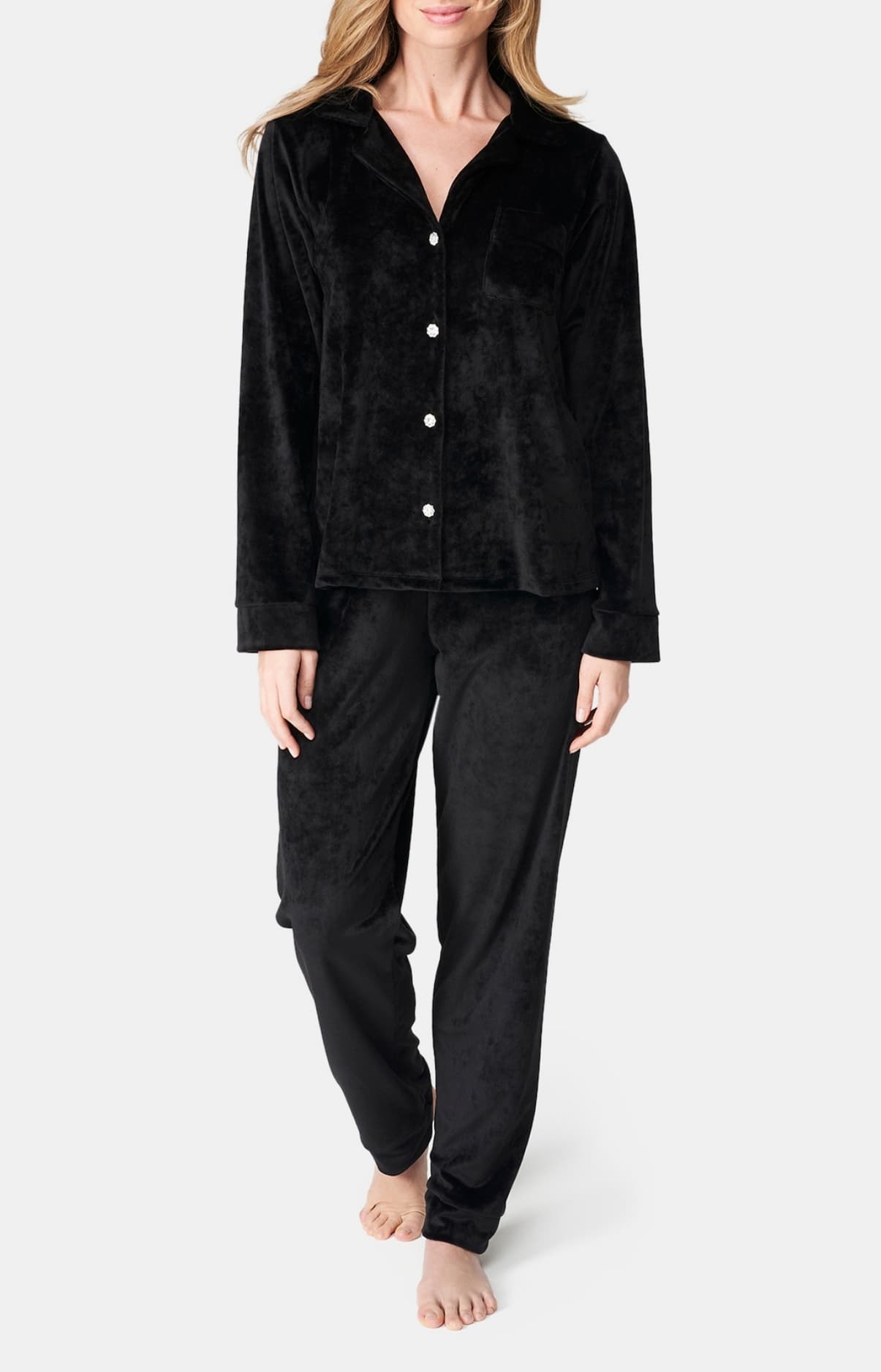 arthur-velvet-chic-pyjama-femme-velours-noir image 4