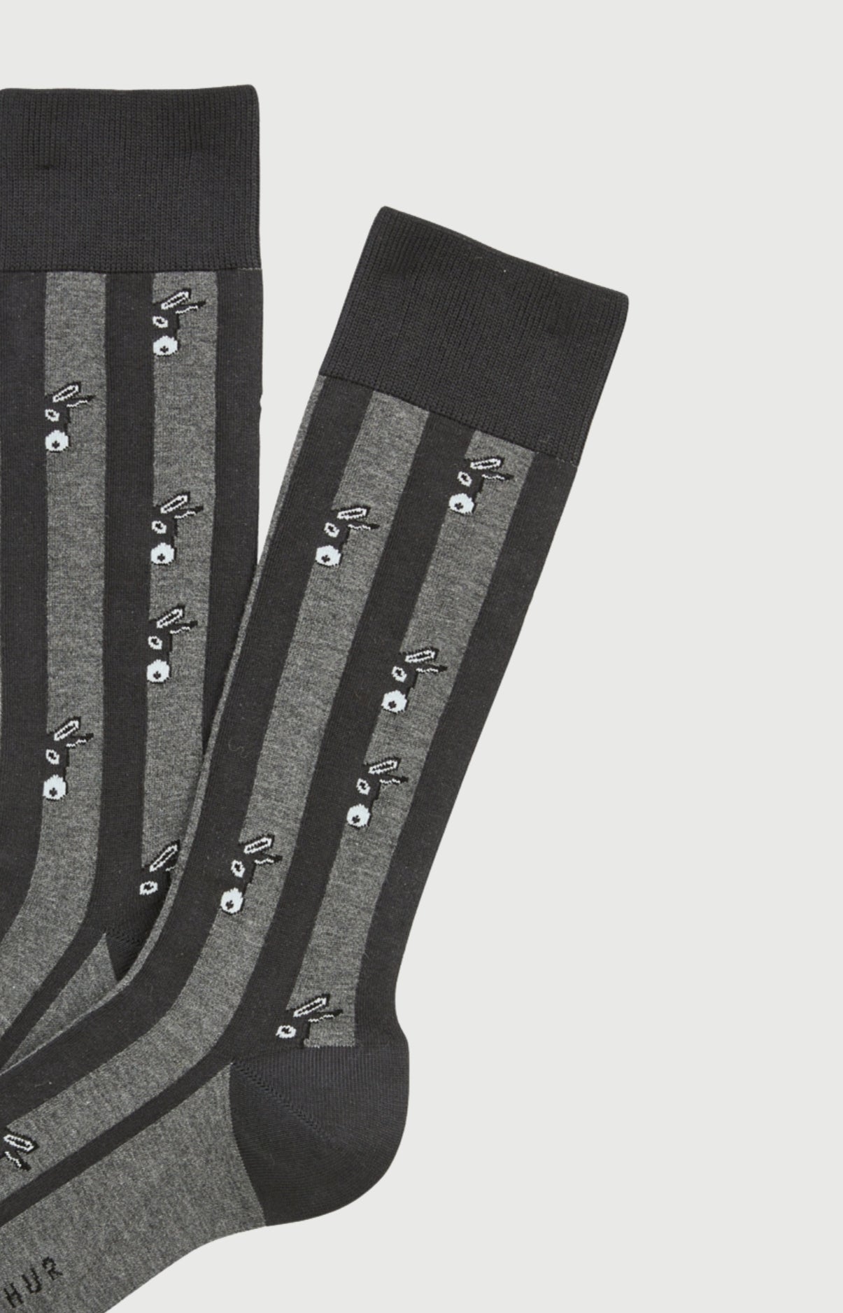 arthur-bob-ne-gris-chaussettes-homme-gris-40-46 image 2