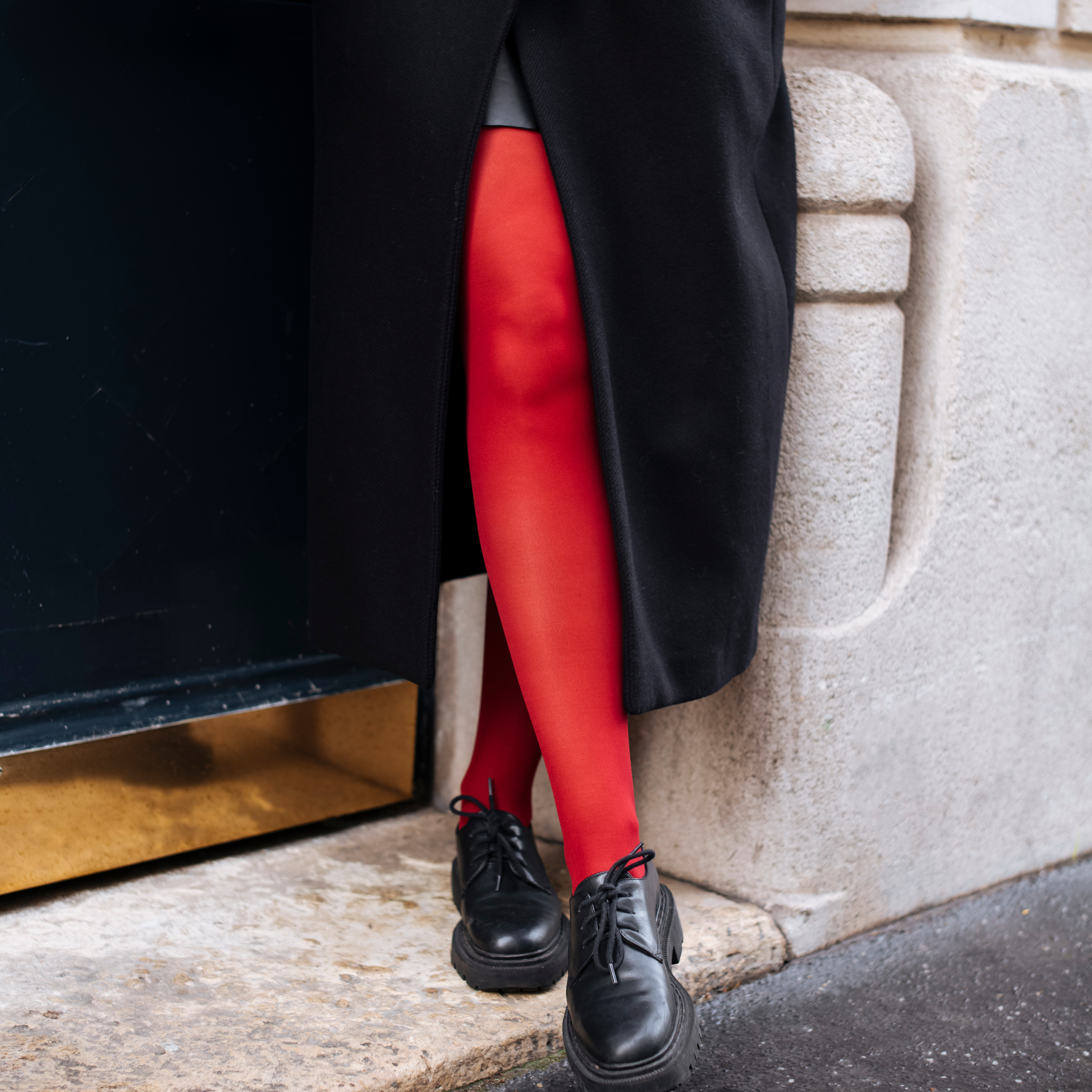archiduchesse-fantaisie-rouge-carmin-collant-40-deniers-1-2 image 4