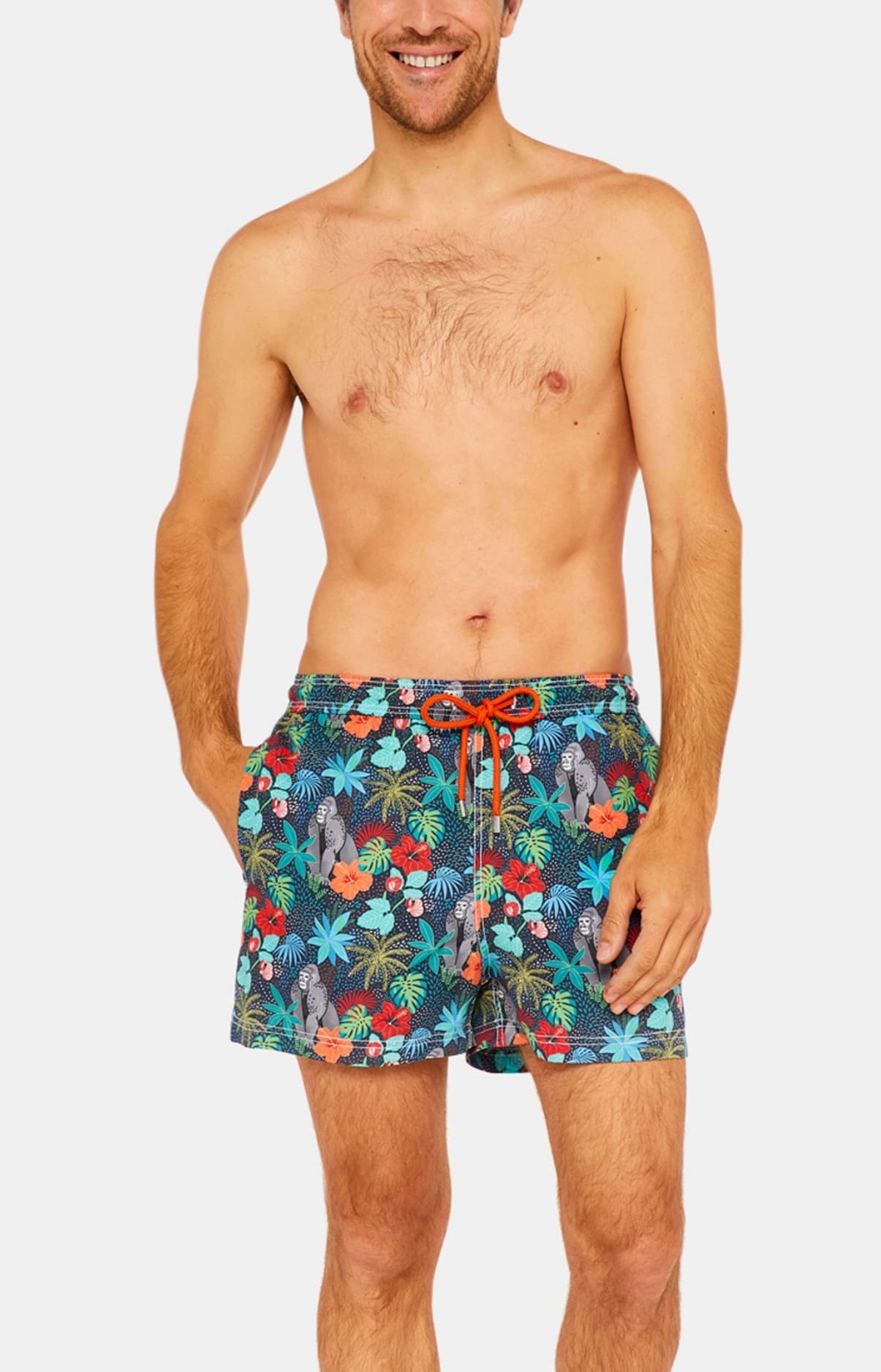 arthur-bob-jungle-short-de-bain-homme-multicolore-m image 1