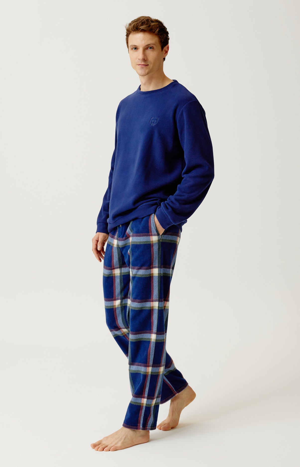 arthur-bob-pyjama-polaire-luka-marine-chaud-l image 4