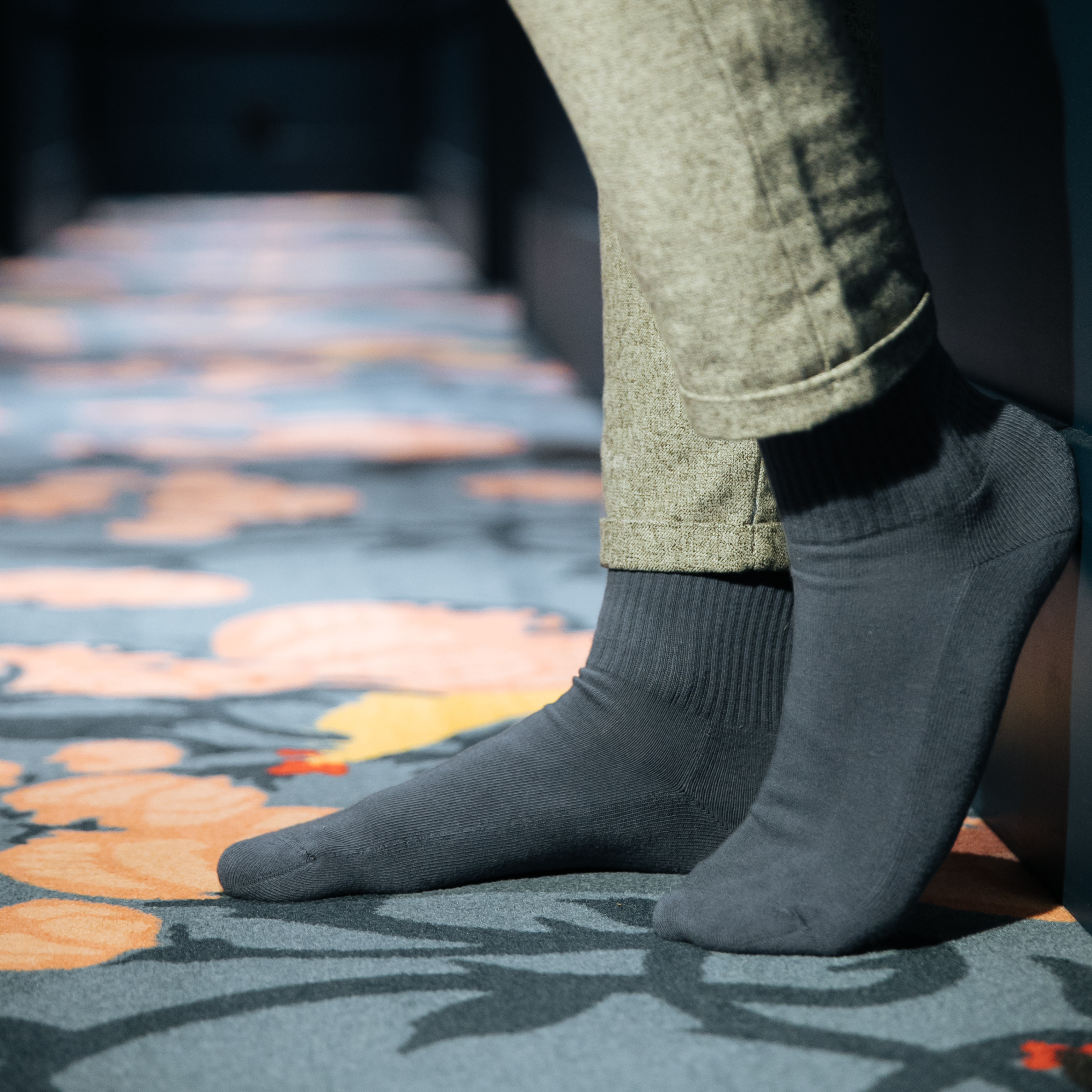 archiduchesse-bouclette-chaussettes-gris-anthracite-chaudes-36-41 image 6