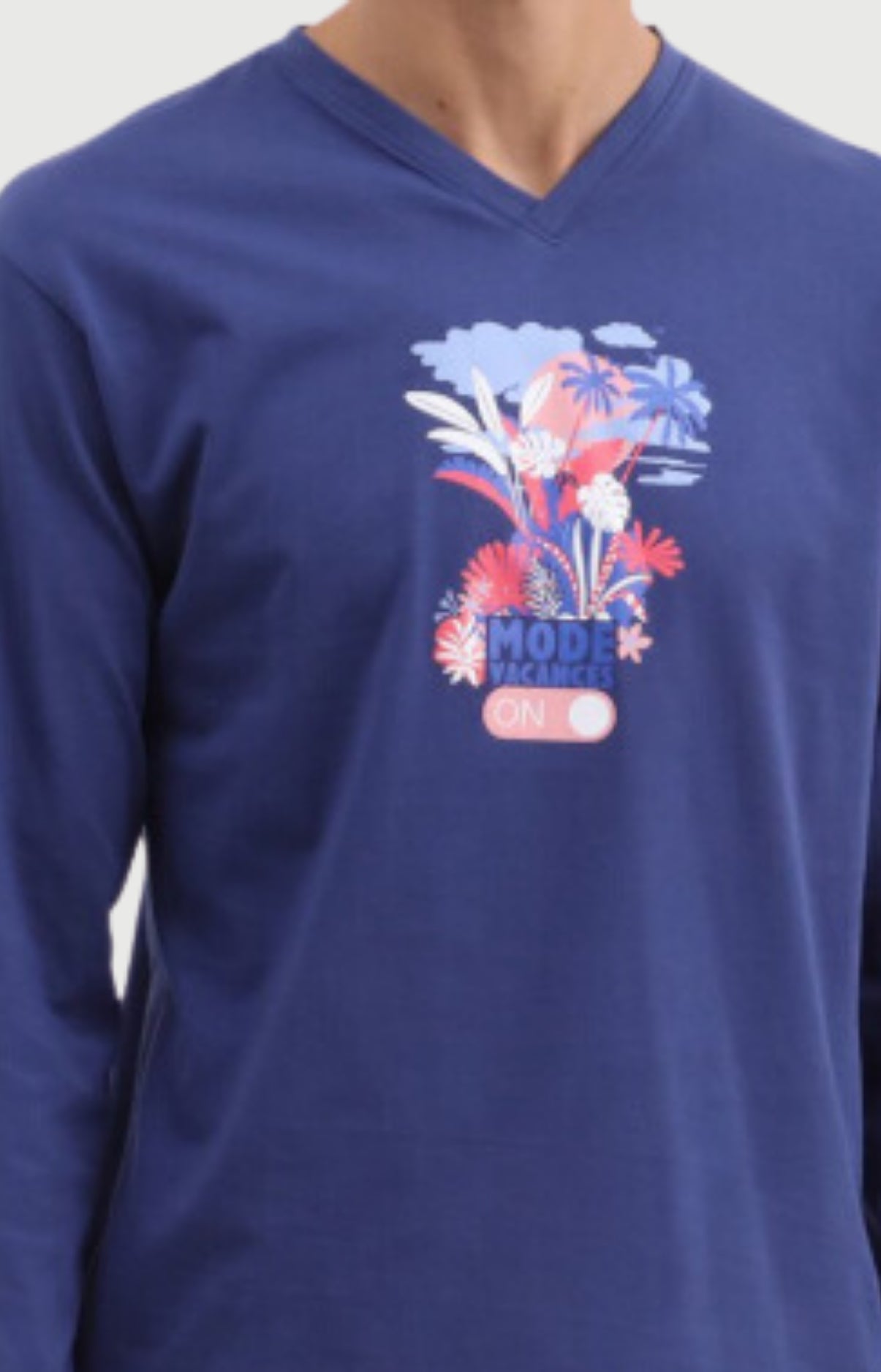 arthur-summer-pyjama-jersey-coton-ciel-manches-longues image 2