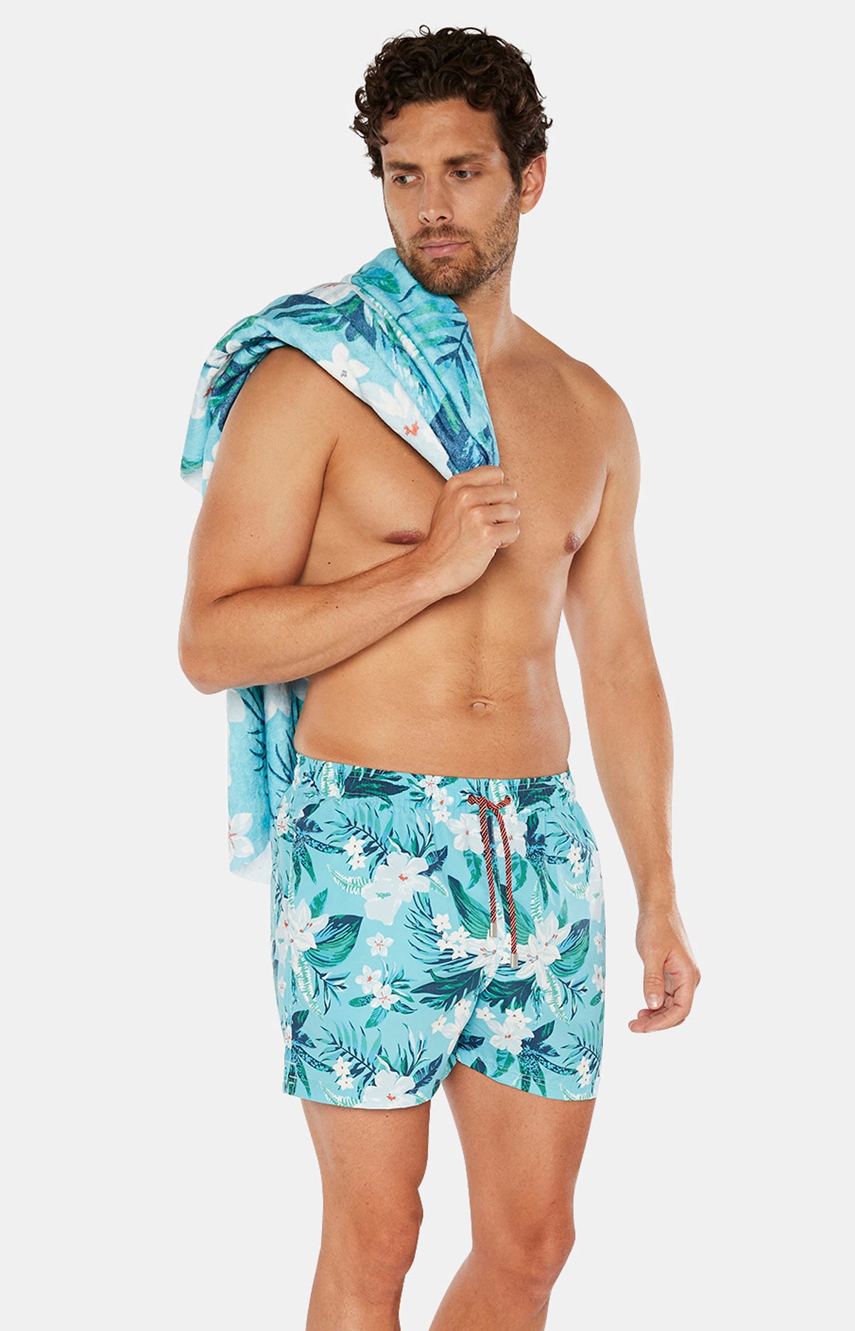 arthur-bob-short-de-bain-tropique-lagon-homme image 2