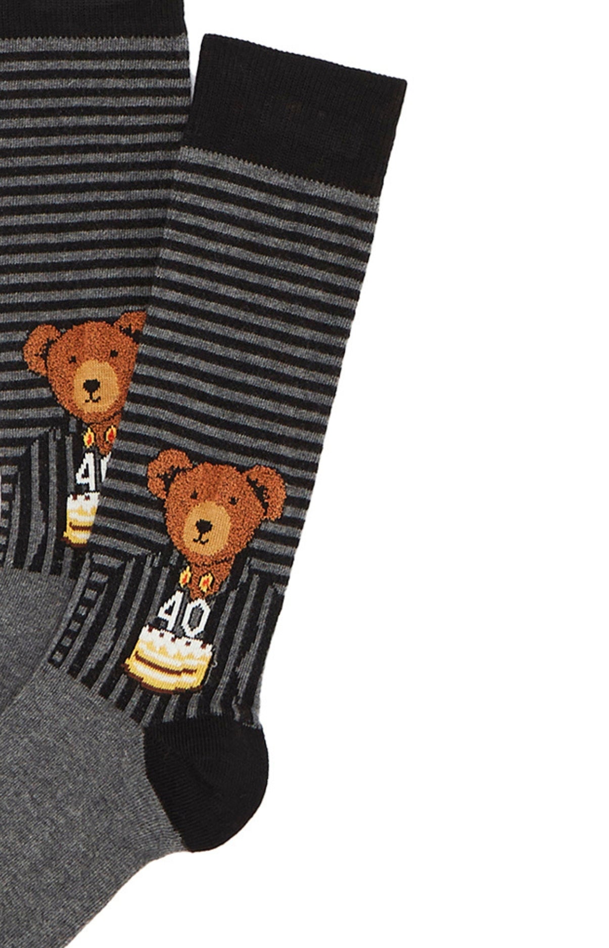 arthur-bob-happy-40-chaussettes-homme-gris-40-46-coton-bio image 2
