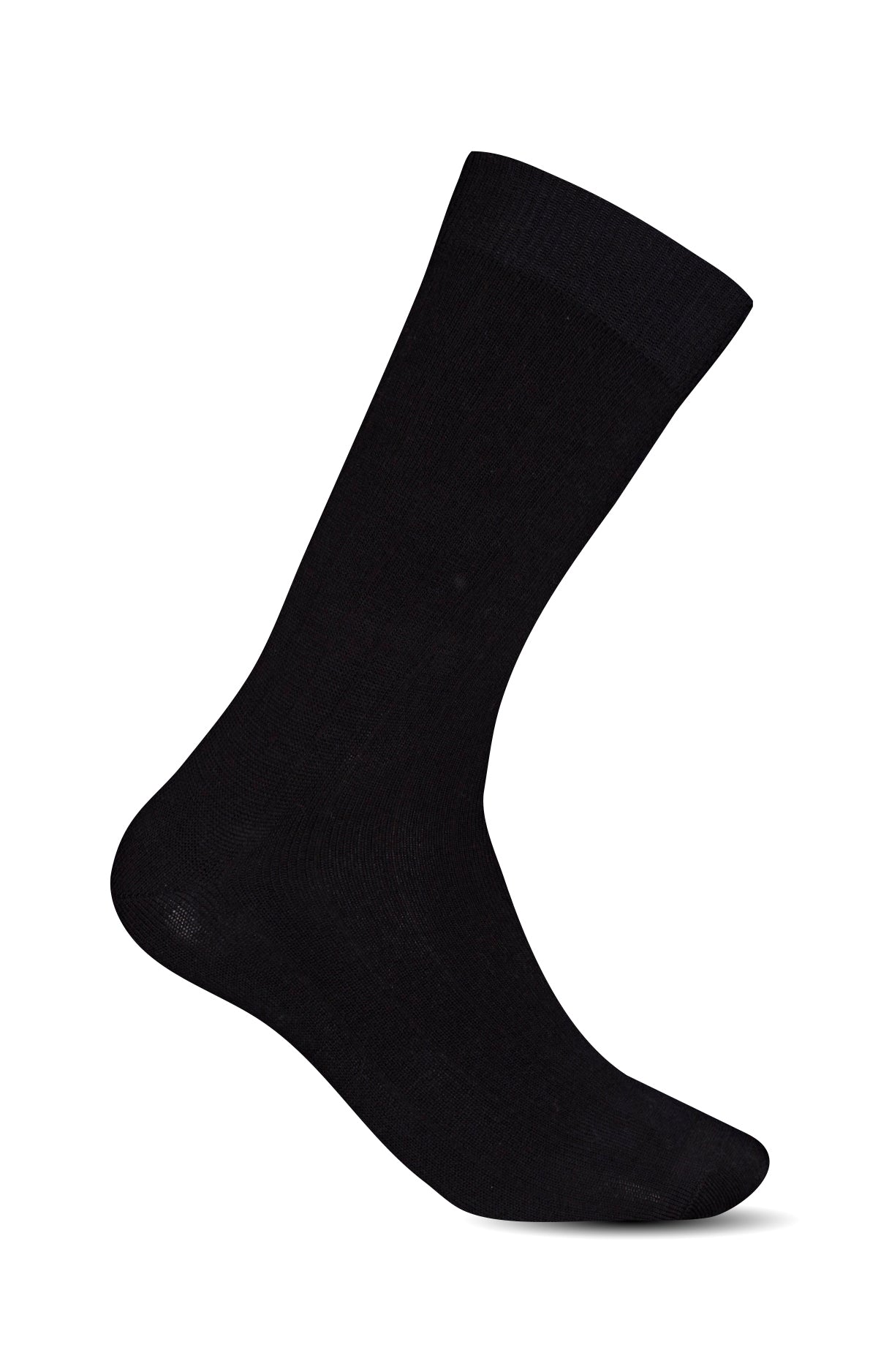 arthur-bob-chaussettes-homme-noir-laine-et-cachemire image 1