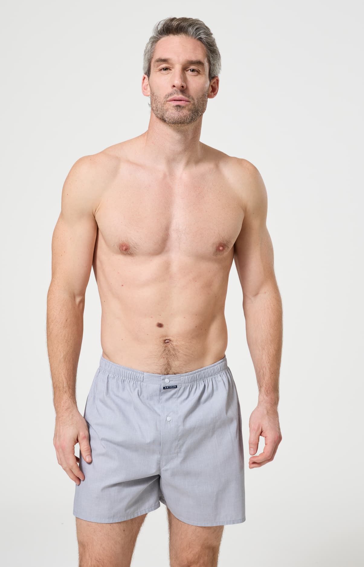 arthur-le-club-n-007-cale-on-homme-gris-coton image 2