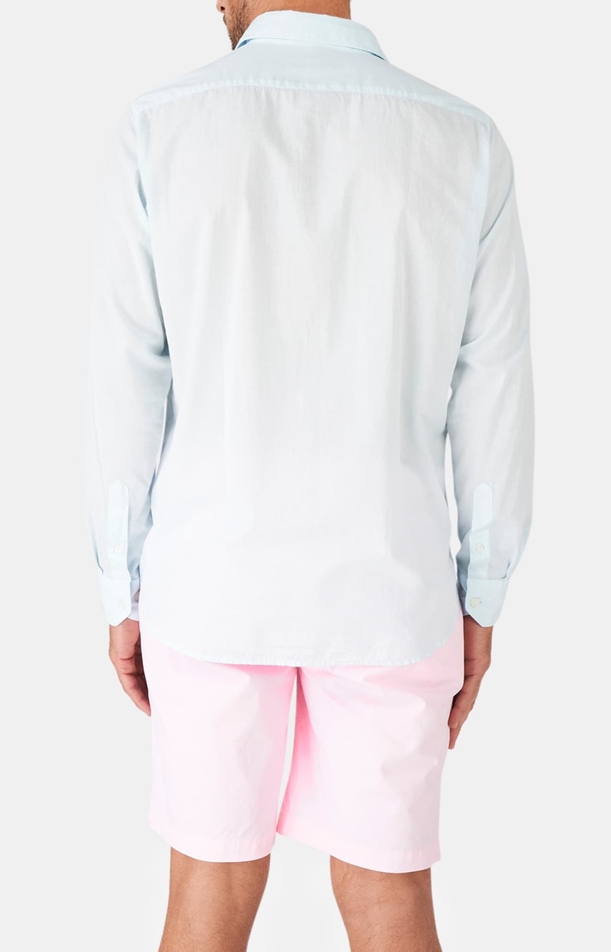 arthur-bob-voile-coton-chemise-homme-ciel-manches-longues image 5