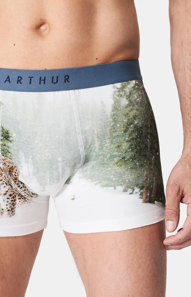 arthur-bob-panth-re-des-neiges-boxer-blanc-coton-bio image 1