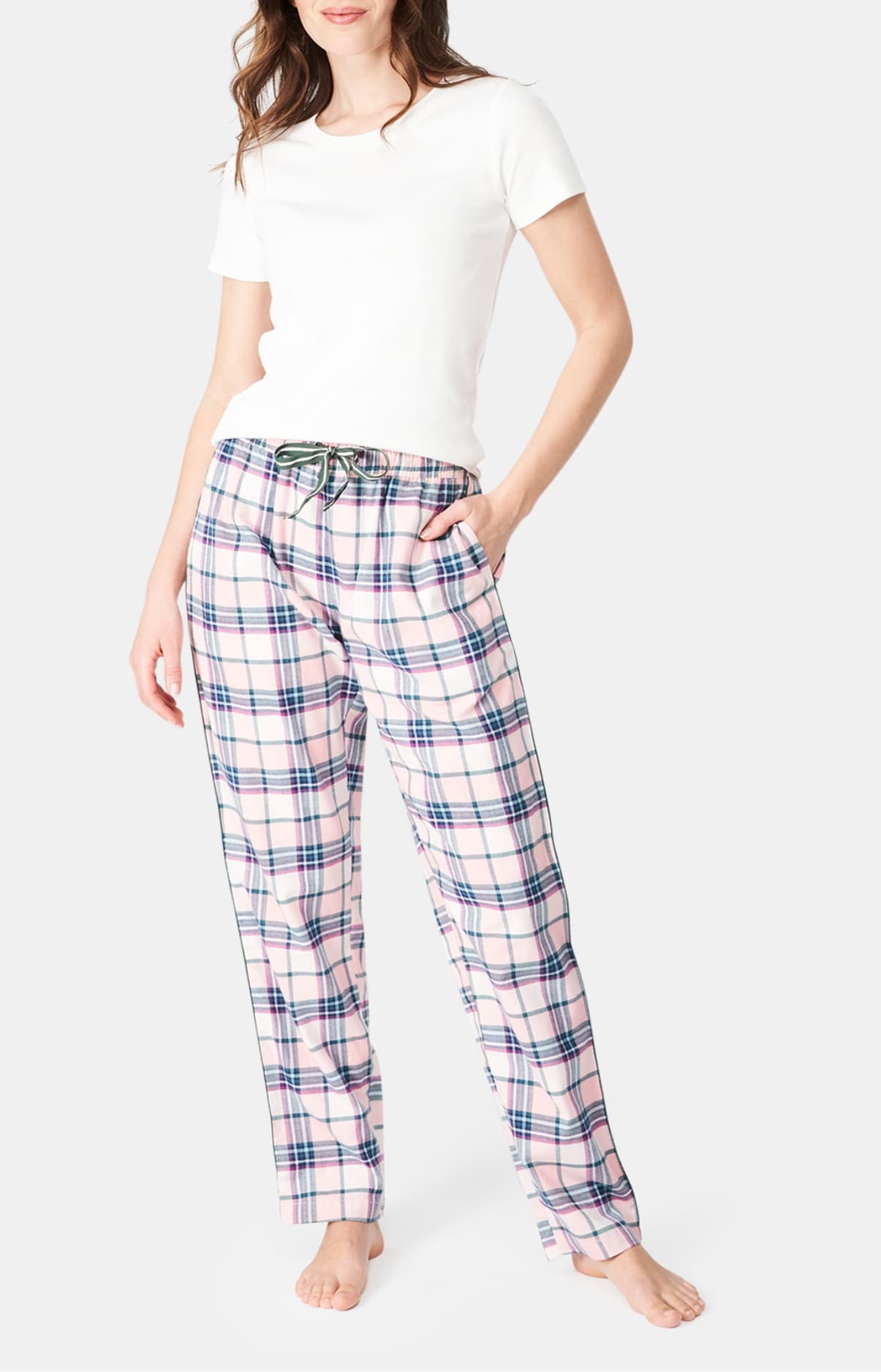 arthur-bob-ines-pantalon-pyjama-pilou-rose image 4