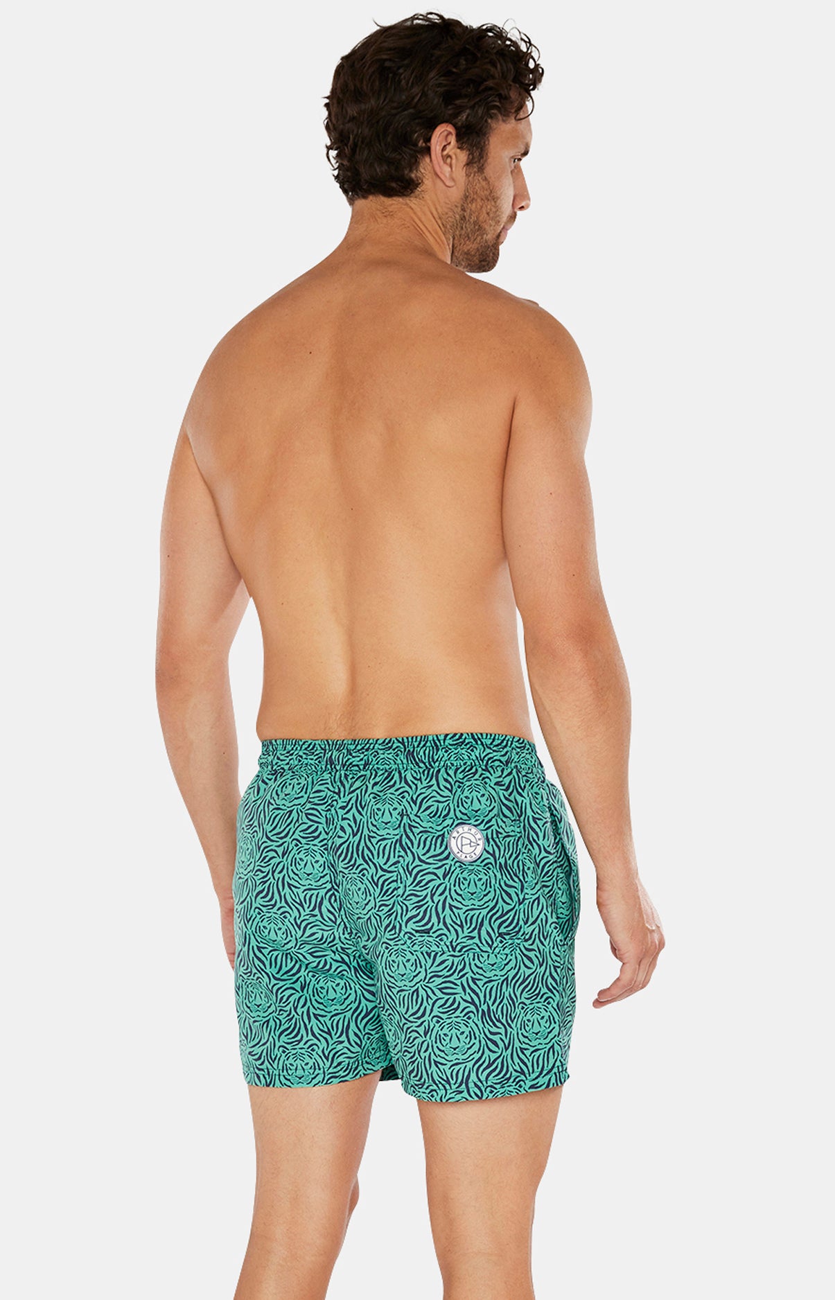 arthur-bob-tigre-short-de-bain-homme-vert-s-chage-rapide image 5