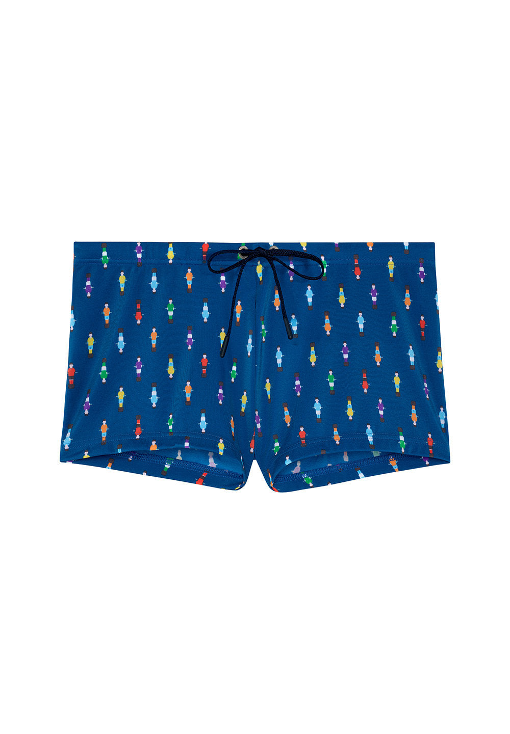 hom-calcio-short-de-bain-homme-navy-imprim-foot image 1
