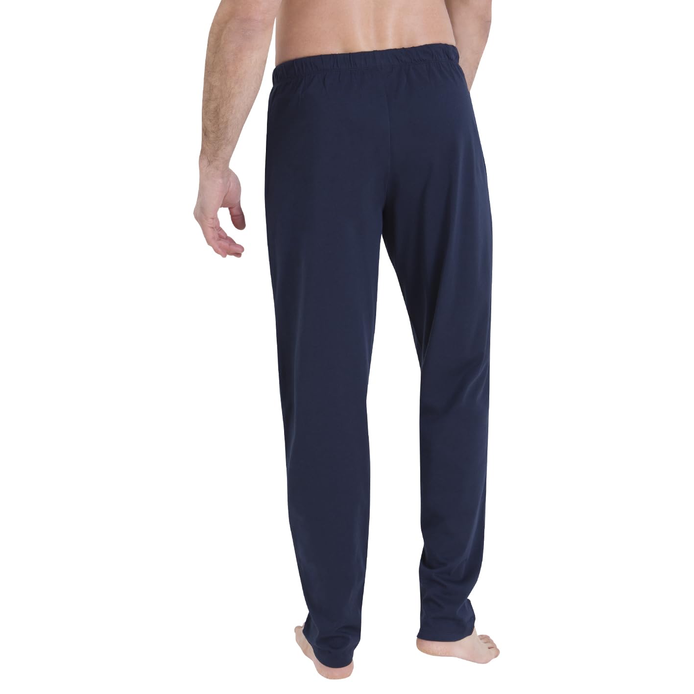 athena-easy-coton-pyjama-long-homme-rayures-bleues-taille-m-coton image 4