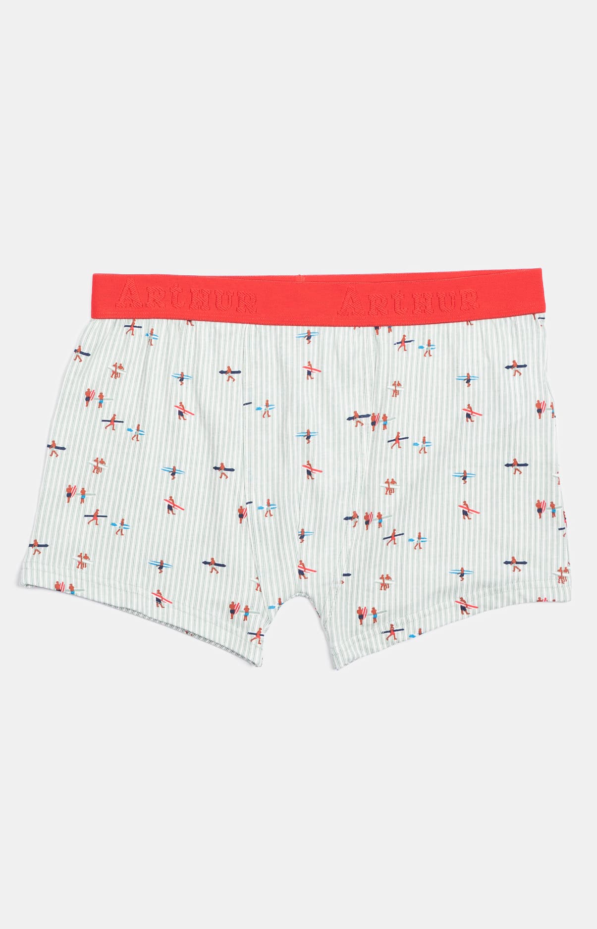 arthur-bob-boxer-surfeurs-coton-kaki image 3