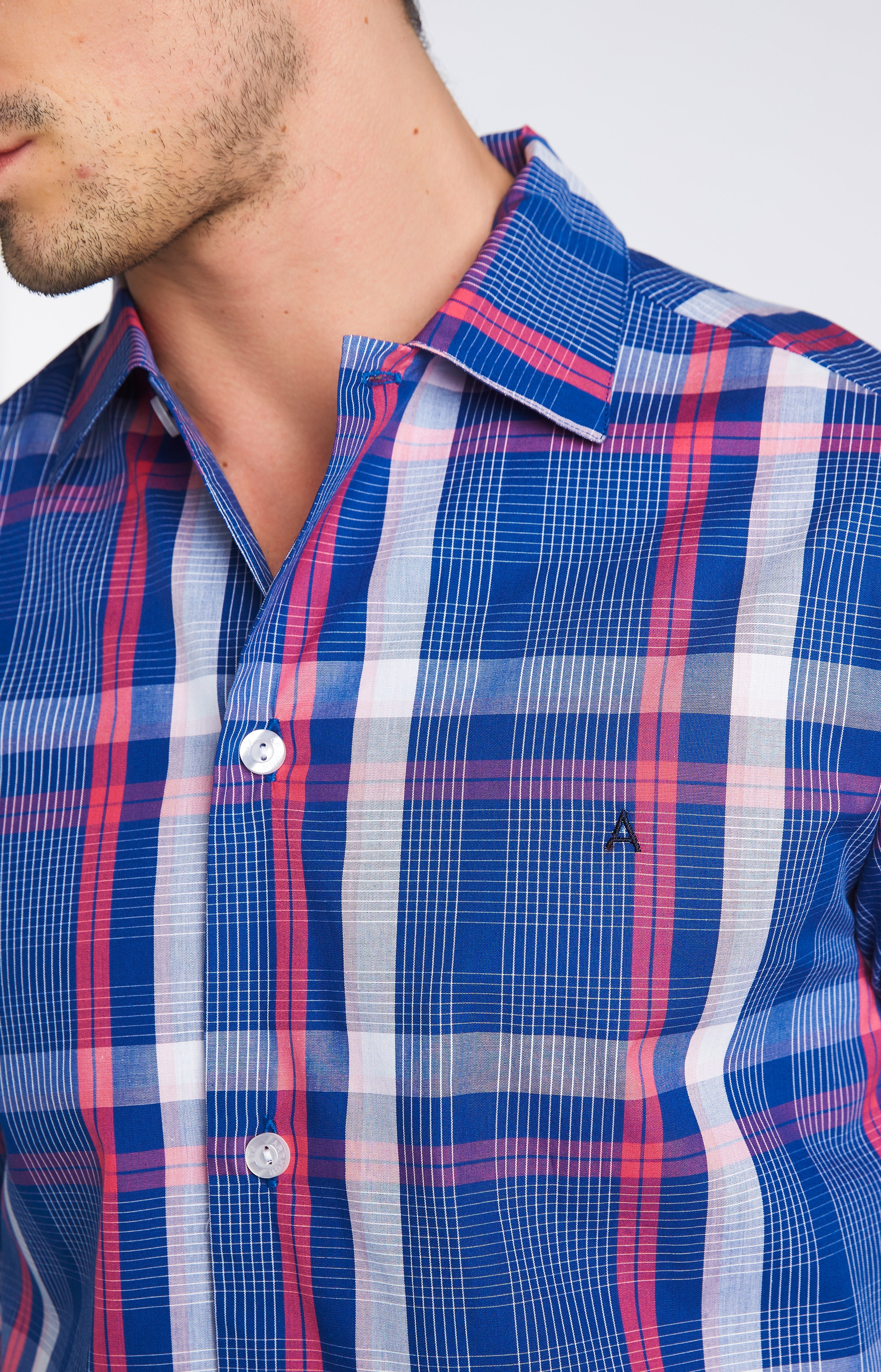 arthur-bob-op-ra-pyjama-long-homme-coton-bio-marine image 4