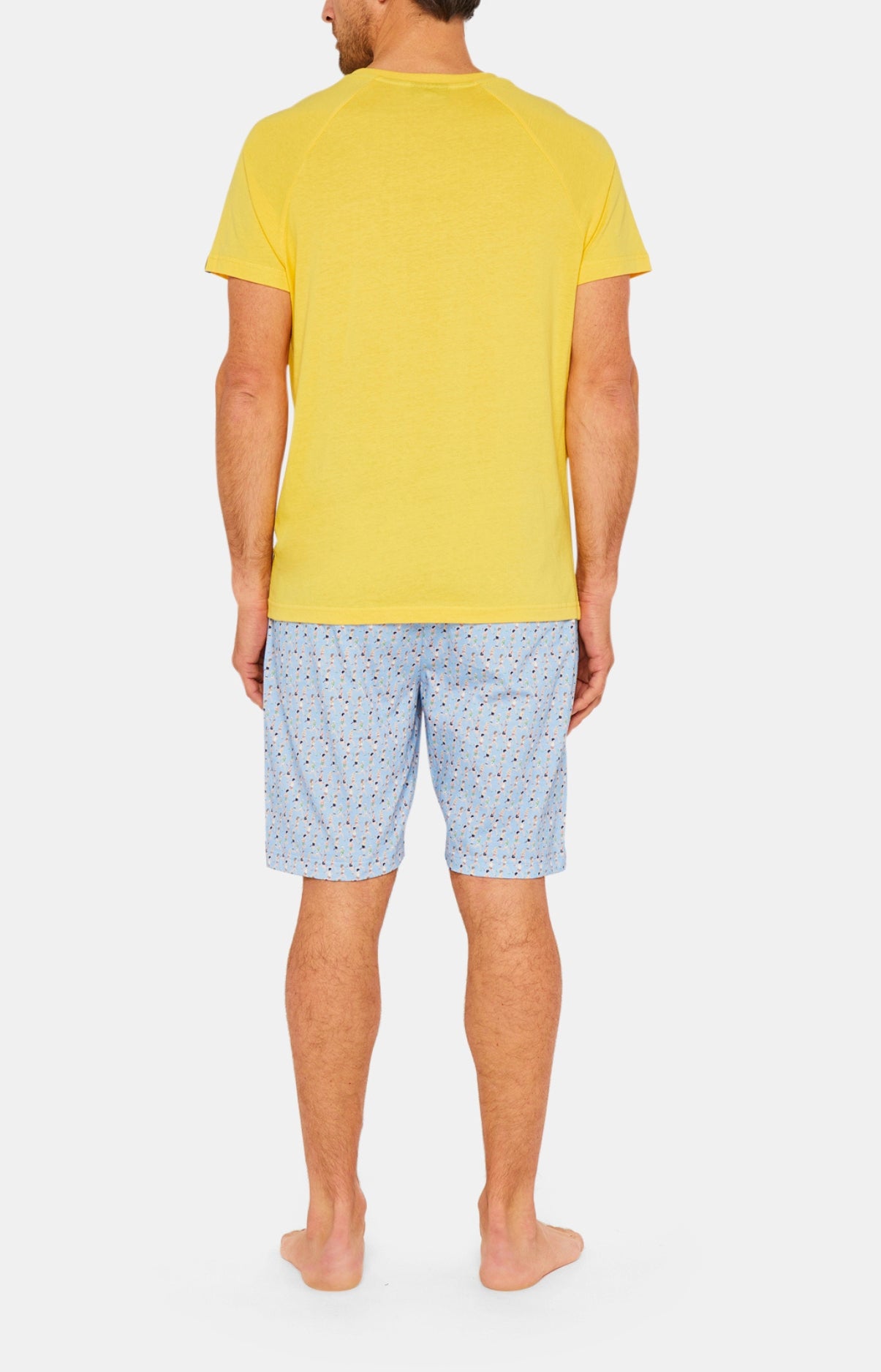 arthur-bob-marathon-pyjashort-pyjama-court-ciel-l-coton-bio image 4