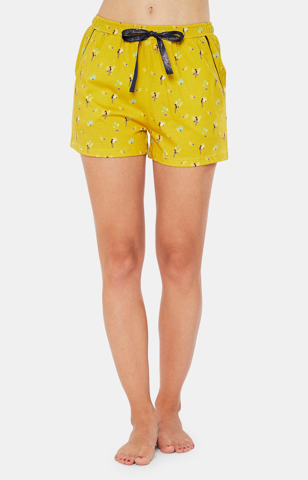 arthur-birdie-short-femme-anis-jersey-coton-bio-2-poches image 4