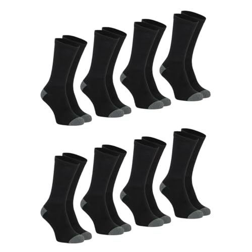 athena-ecopack-lot-8-chaussettes-homme-39-42-blanc-gris image 8