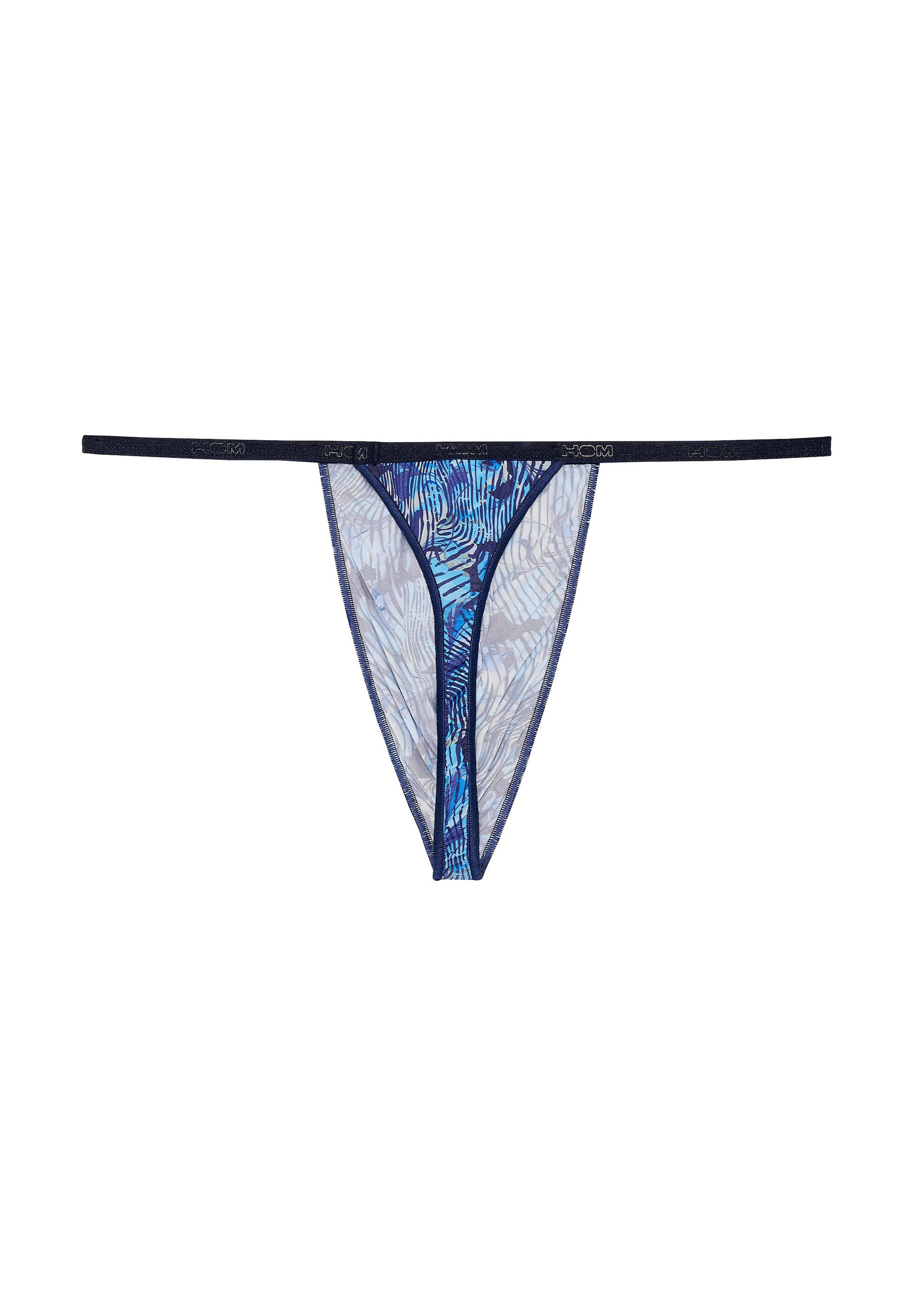hom-temptation-barrett-403234-40p0bi-string-imprim-bleu-microfibre image 2