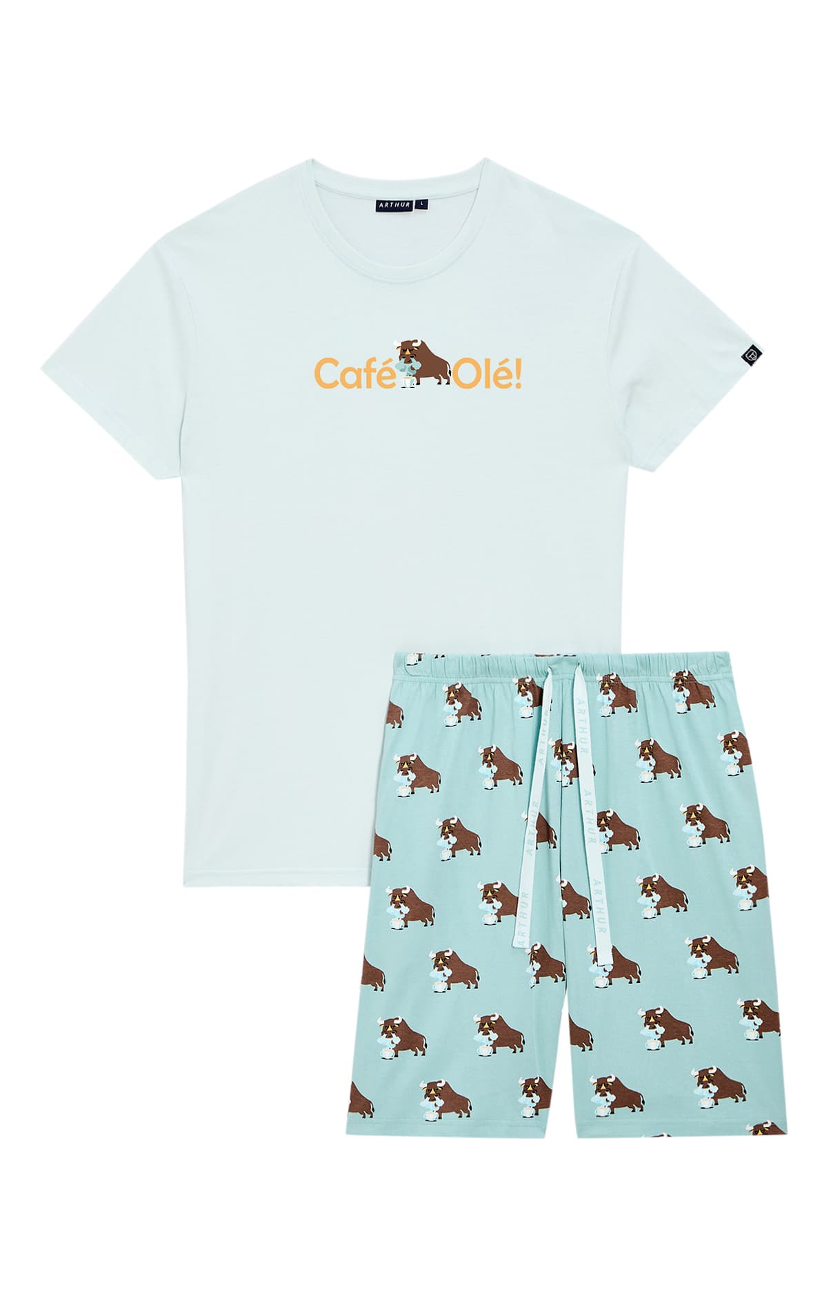 arthur-bob-ol-pyjashort-coton-bio-c-ladon image 3