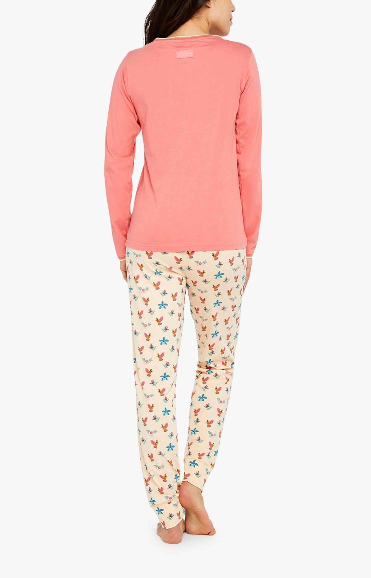 arthur-bob-colibri-pyjama-coton-bio-poudre-manches-longues image 6