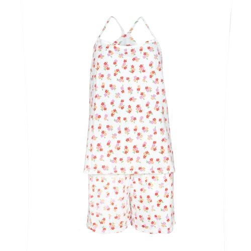 athena-easy-coton-print-pyjama-court-femme-m-coton image 7
