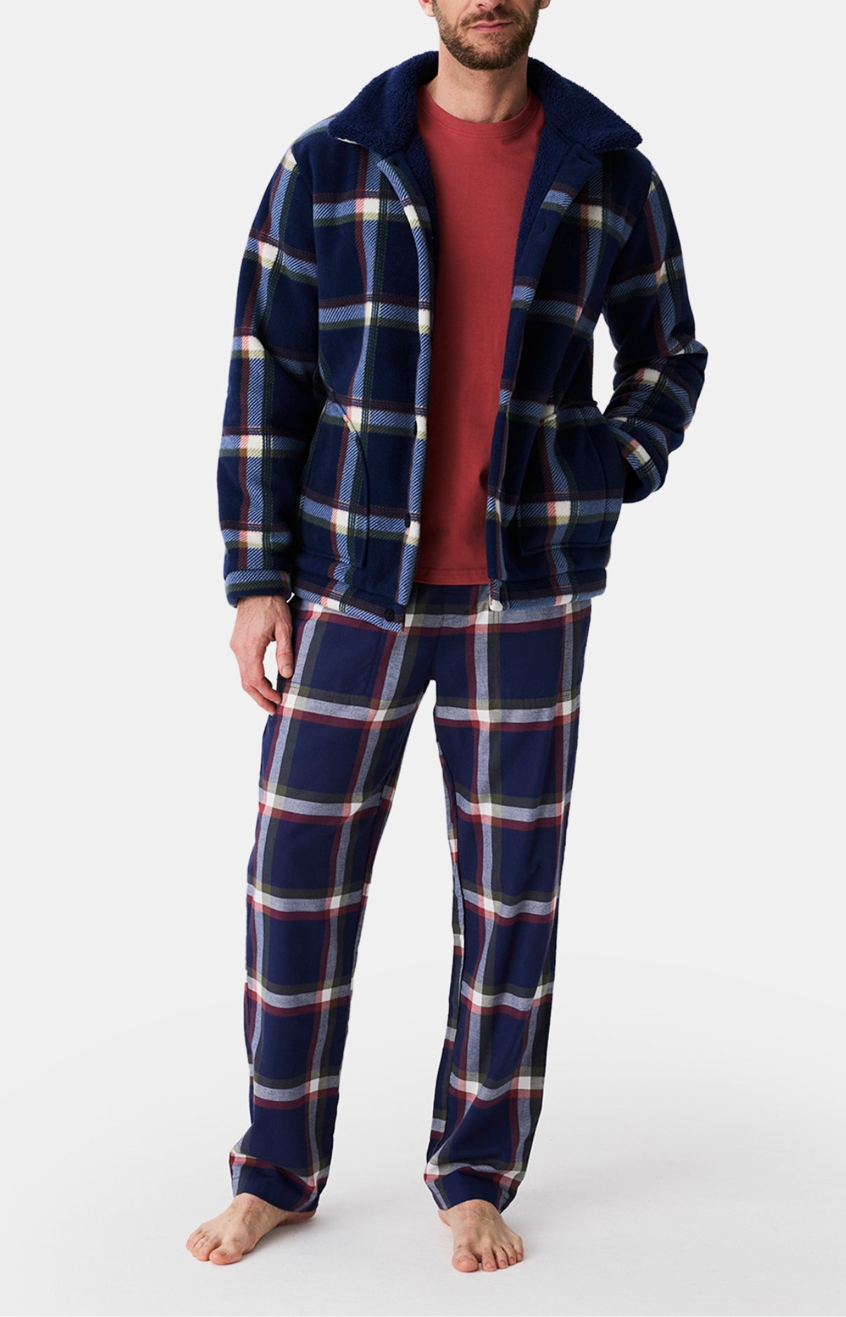 arthur-bob-luka-veste-polaire-homme-marine image 5