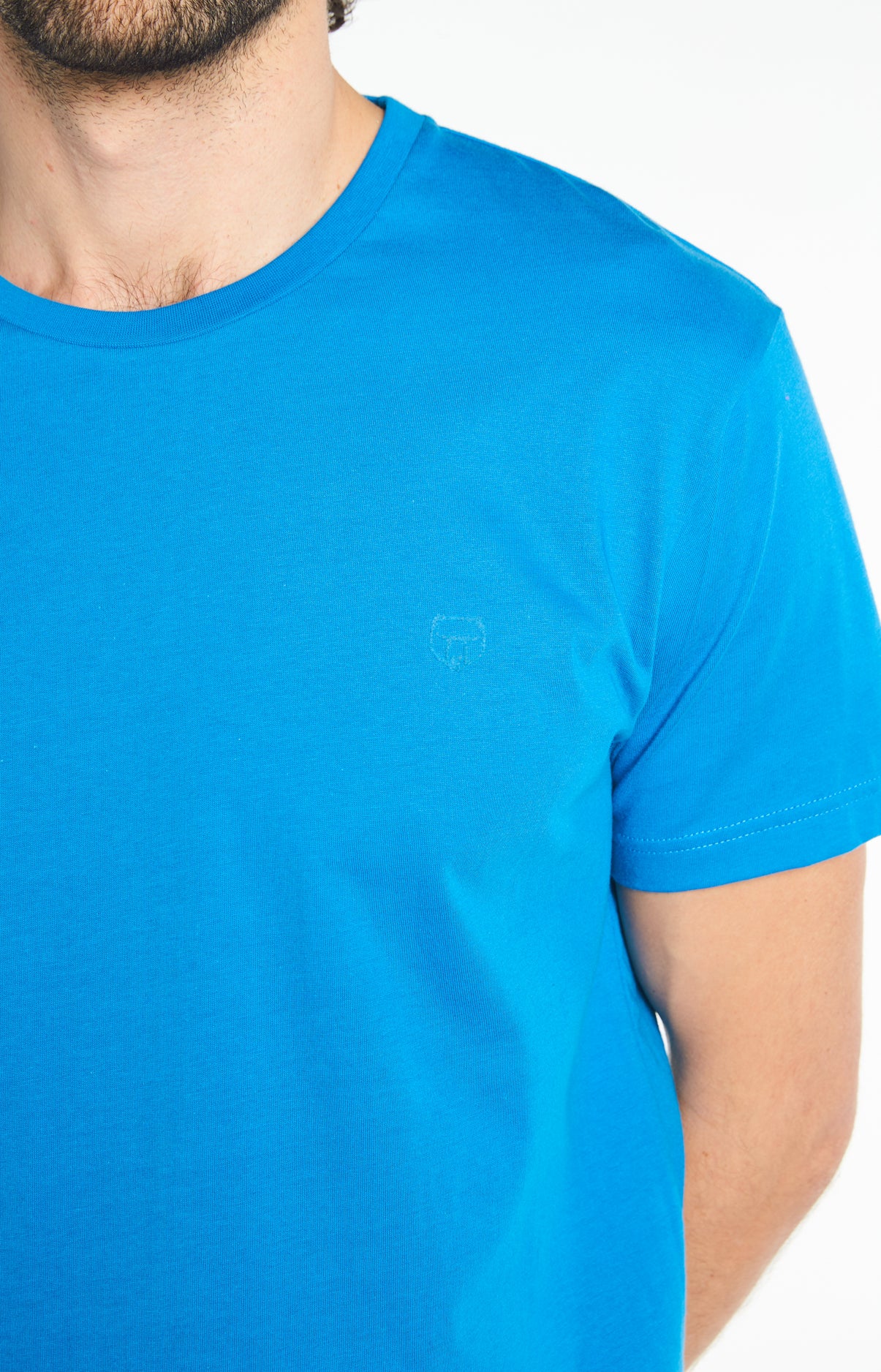 arthur-bob-tee-shirt-uni-roi-bleu-coton-bio-s image 5