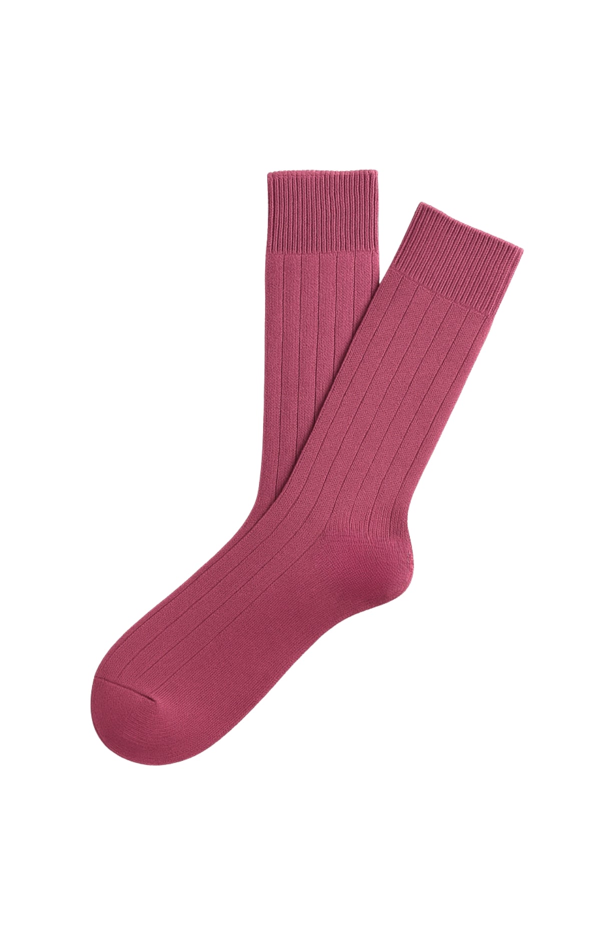 arthur-bob-framboise-chaussettes-laine-cachemire-fushia image 1