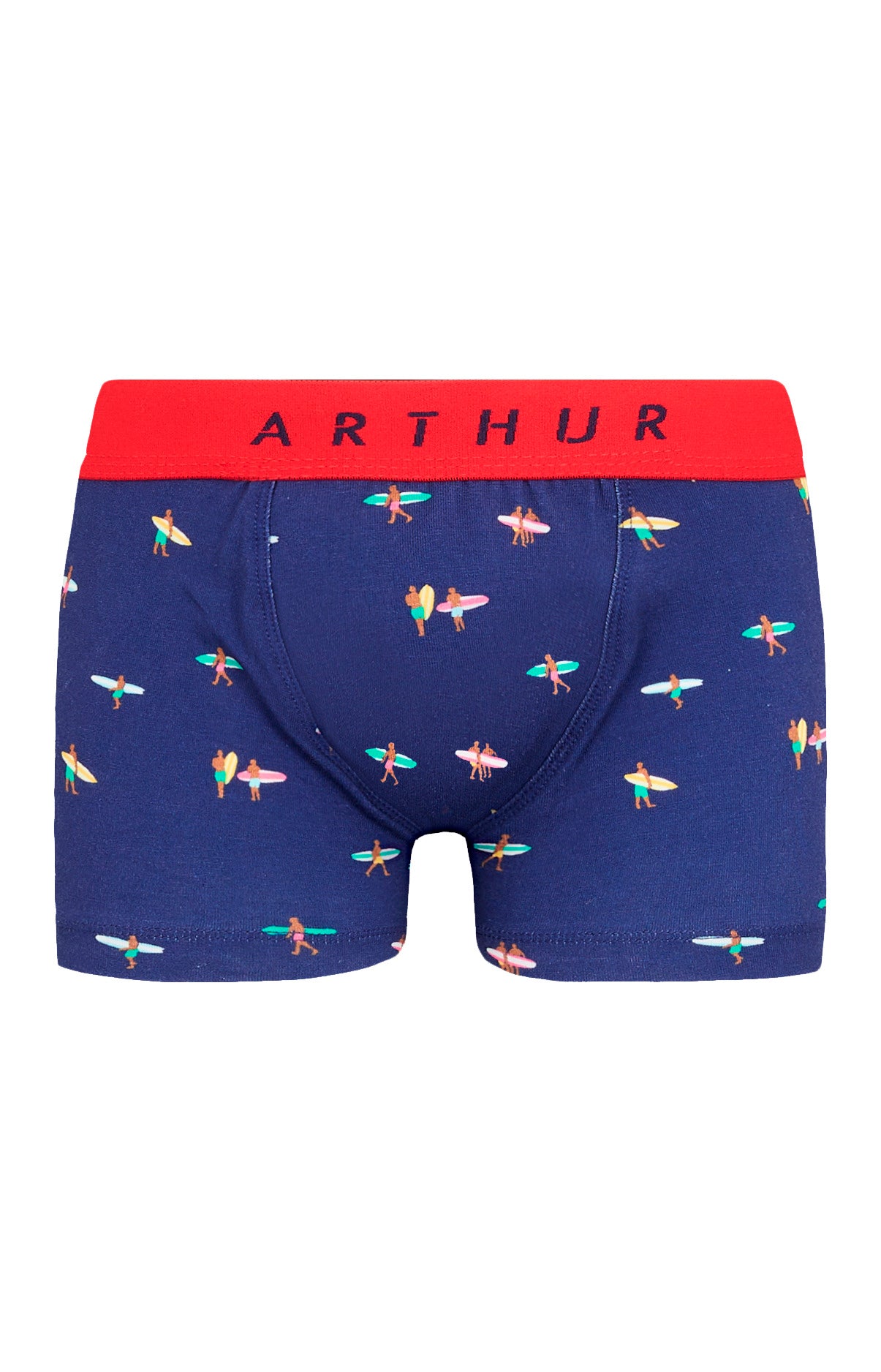 arthur-bob-surf-boxer-enfant-marine-coton-bio image 3