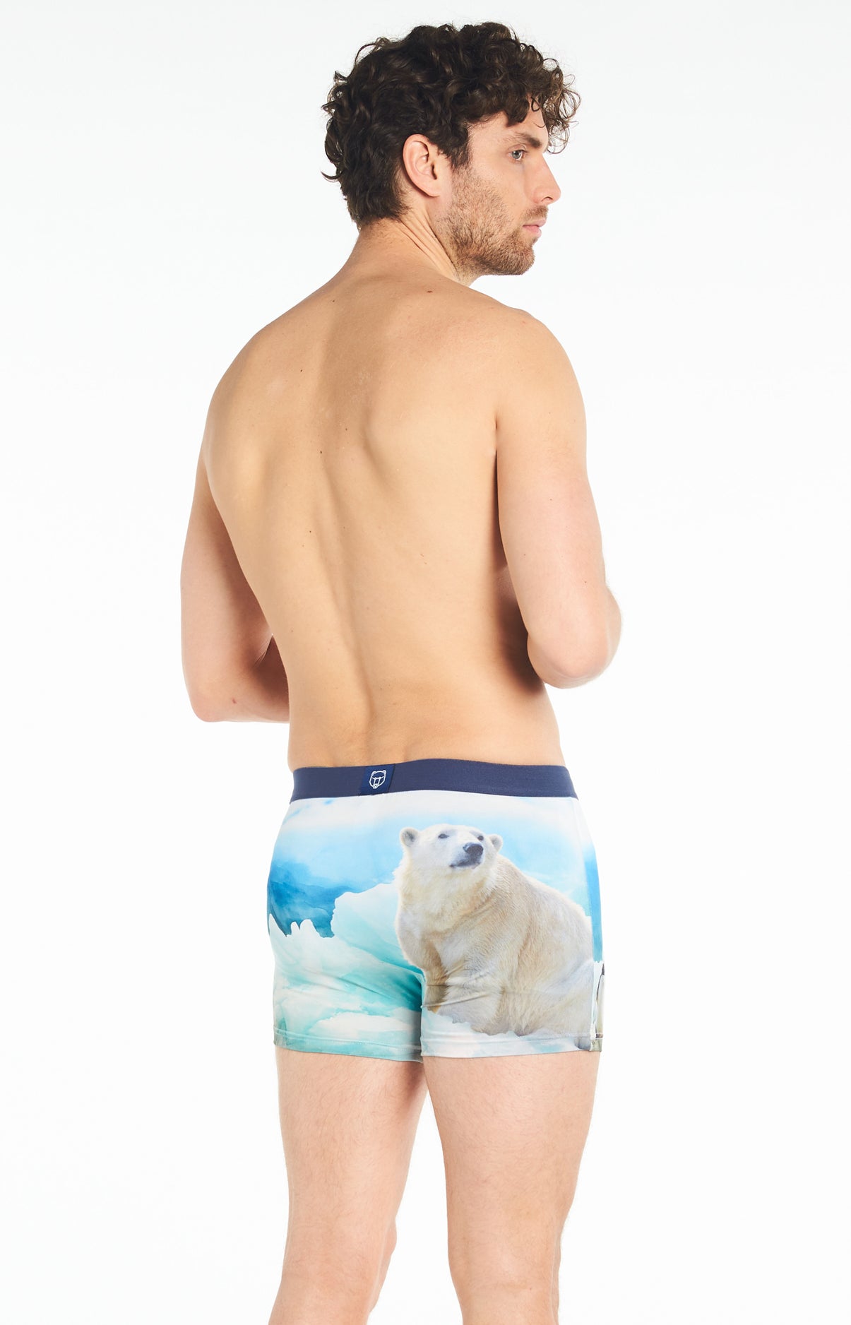 arthur-bob-banquise-boxer-homme-ice-polyester-stretch image 5
