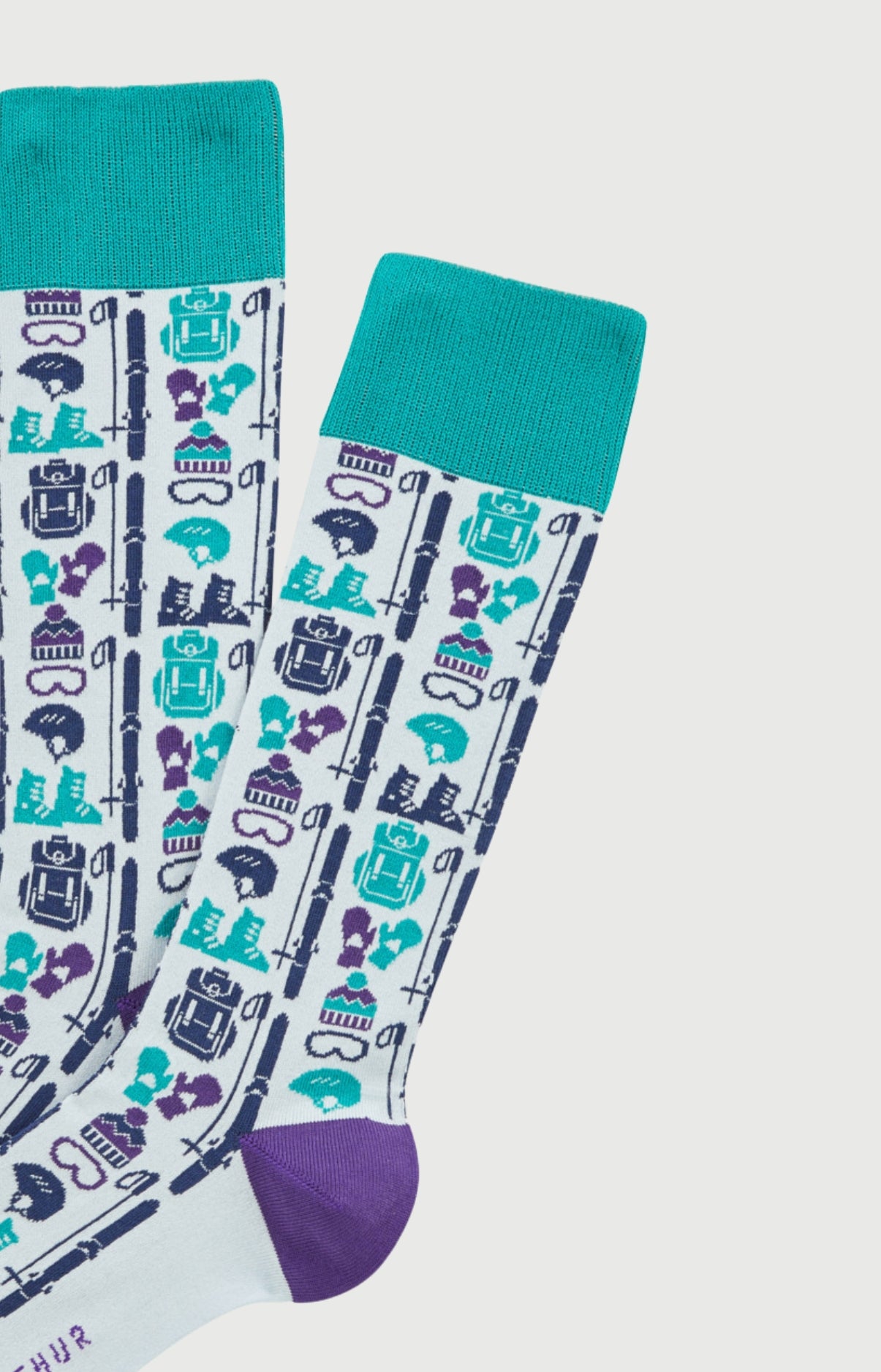 arthur-bob-coup-de-moufle-chaussettes-homme-coton-ice image 2