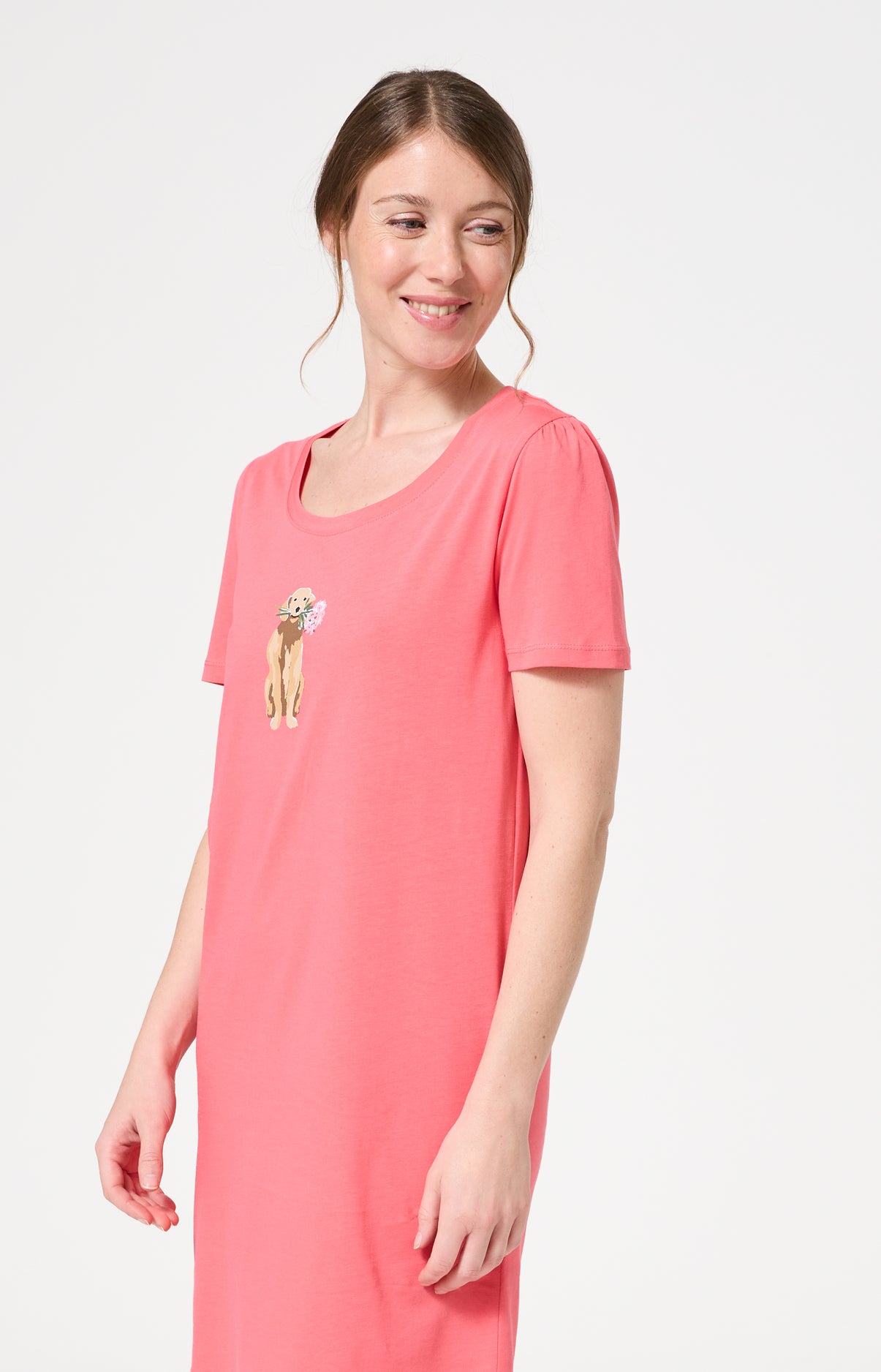 arthur-bob-nina-chemise-de-nuit-multicolore-coton-bio image 5