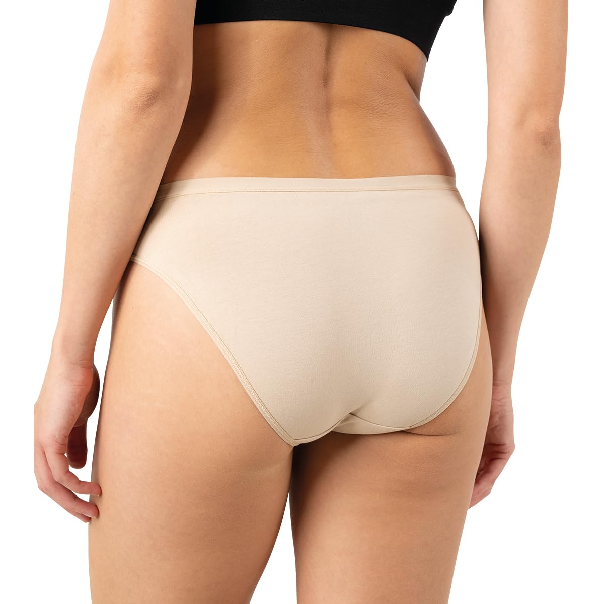 athena-ecopack-lot-3-slips-femme-taille-s-coton-blanc-skin-corail image 3