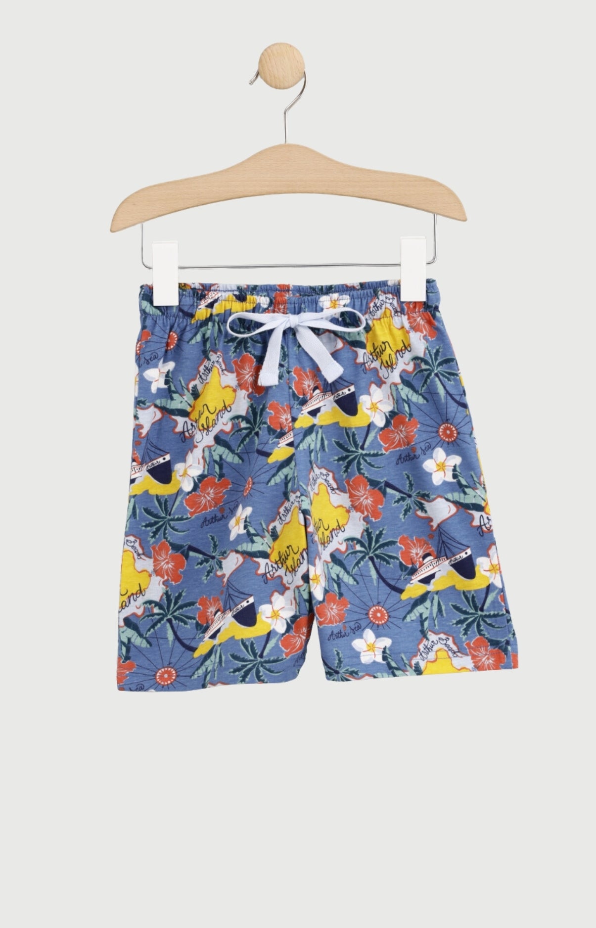 arthur-bob-lit-au-tr-sor-pyjashort-enfant-coton-denim image 2