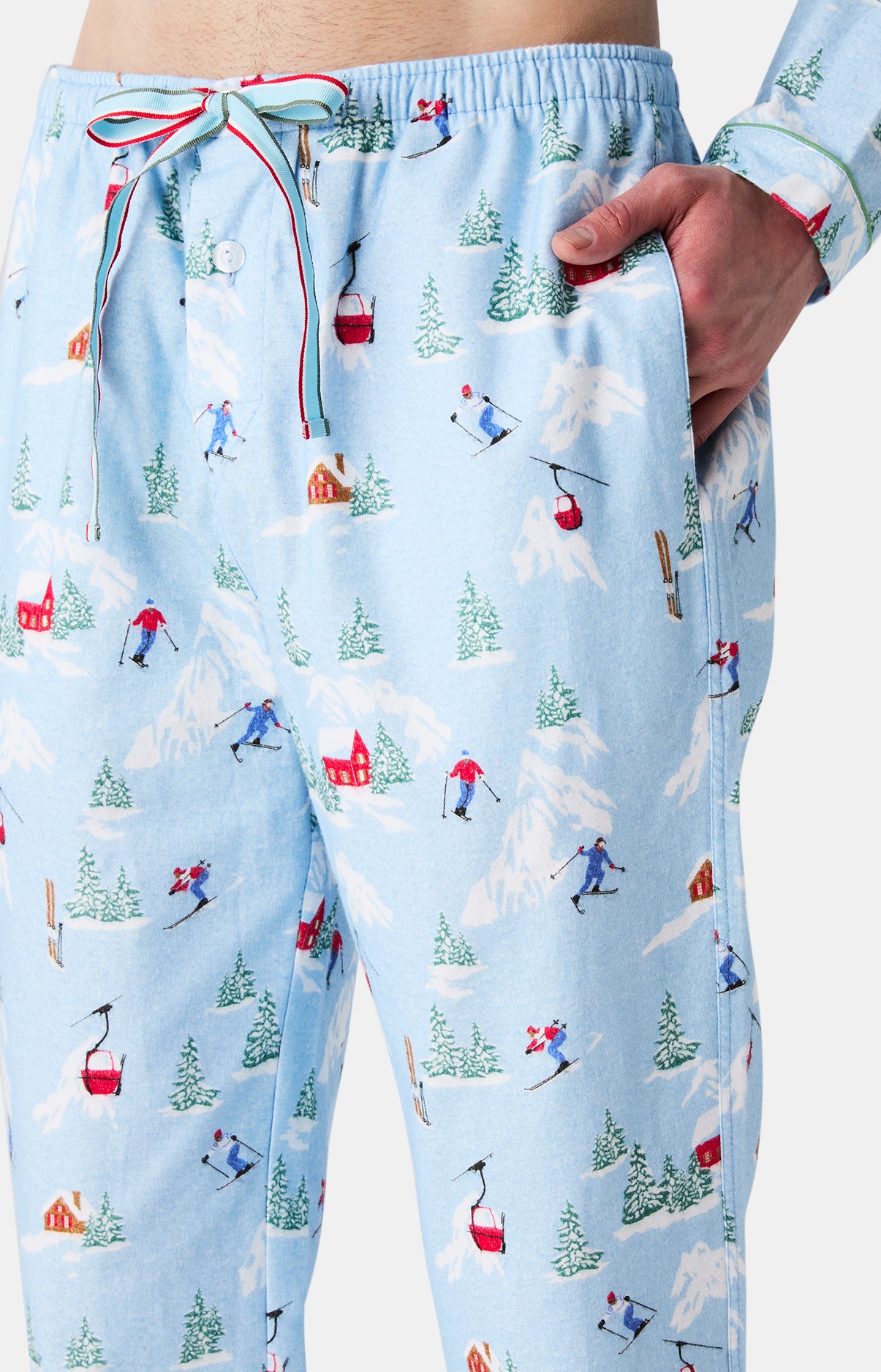 arthur-bob-no-l-en-altitude-pyjama-pilou-homme-ciel image 6