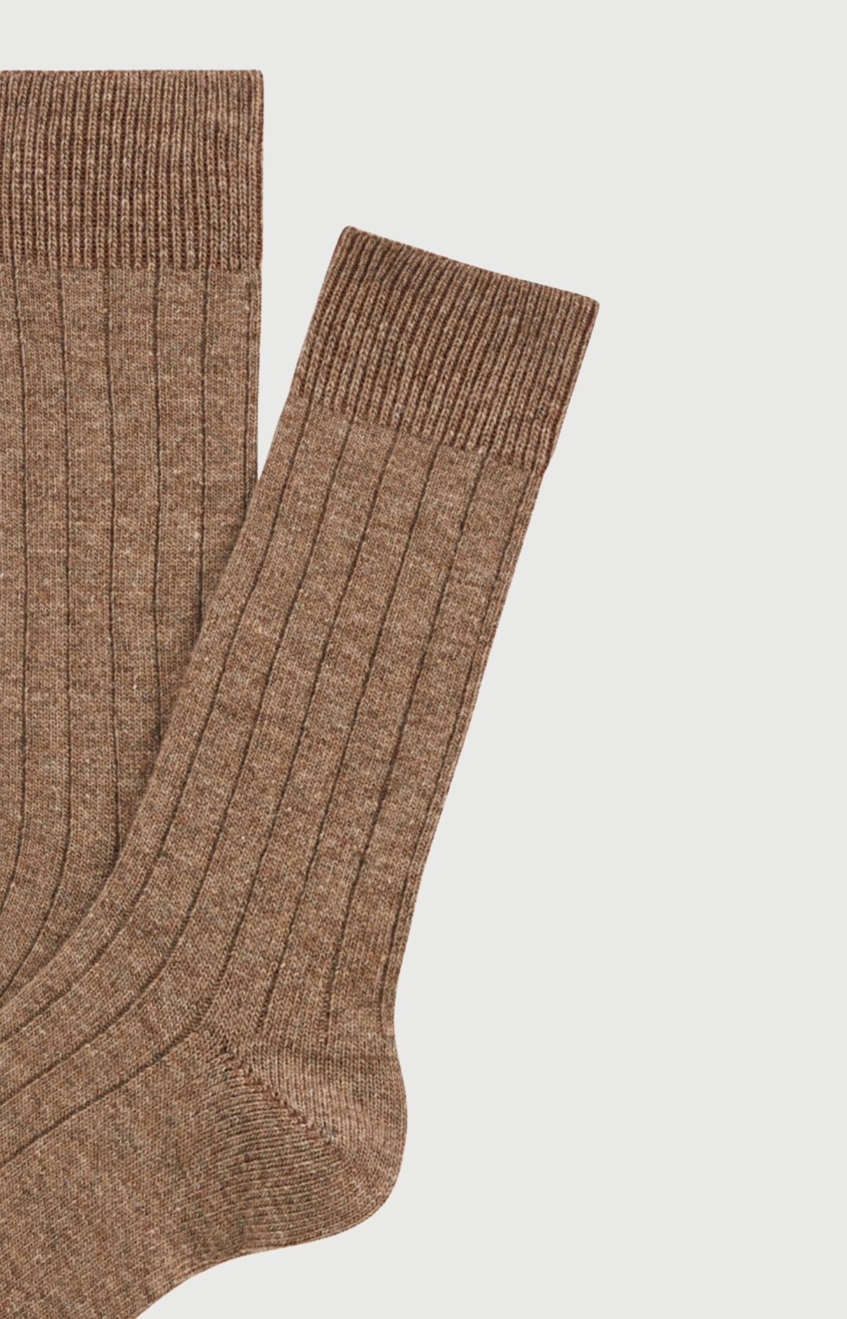 arthur-bob-sable-chaussettes-homme-laine-cachemire-beige image 2