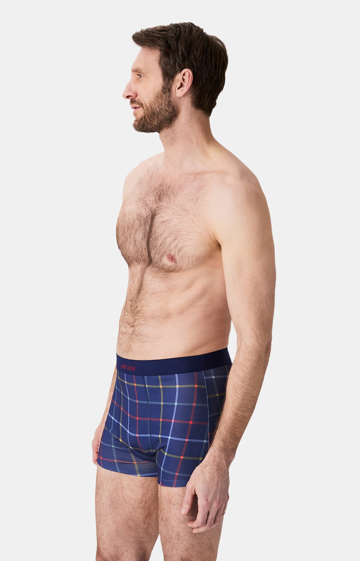 arthur-cleveland-boxer-homme-marine-microfibre image 4