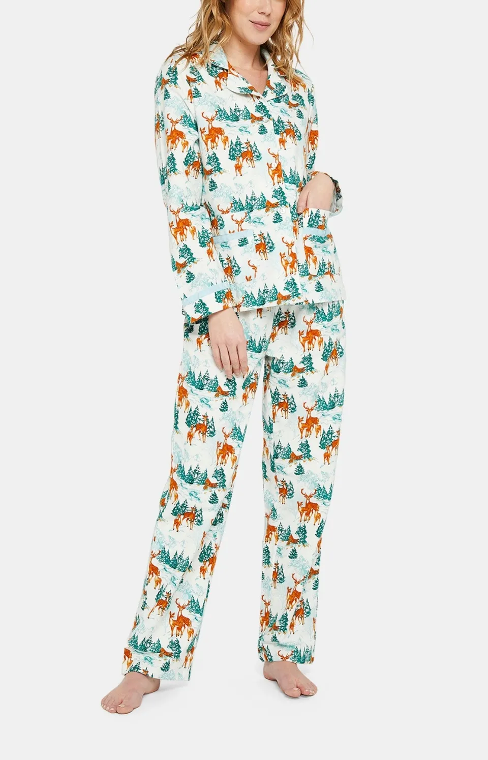 arthur-bob-faon-des-neiges-pyjama-femme-blanc-l image 1