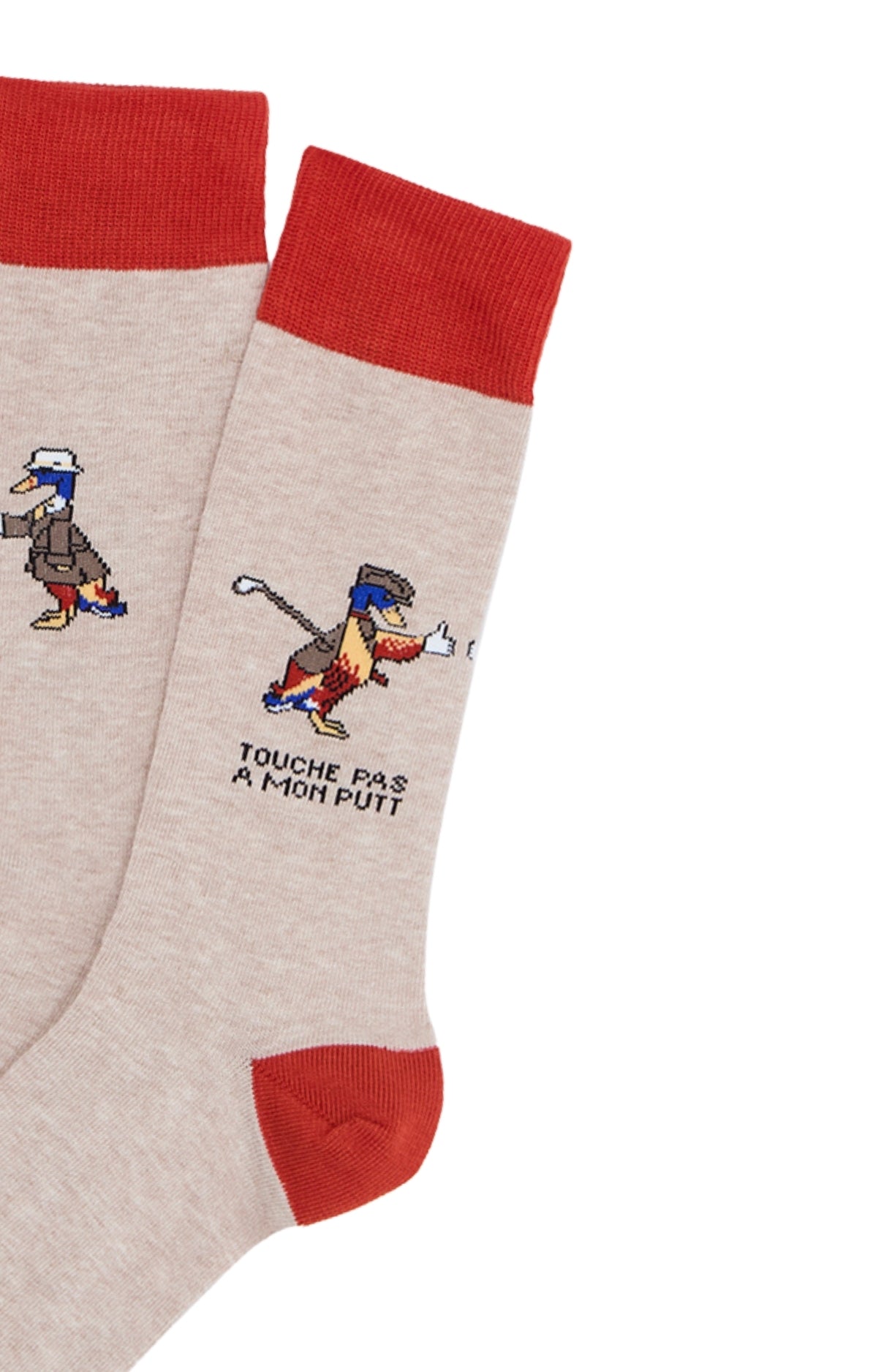 arthur-golf-beige-chaussettes-homme-coton-beige-40-46 image 2