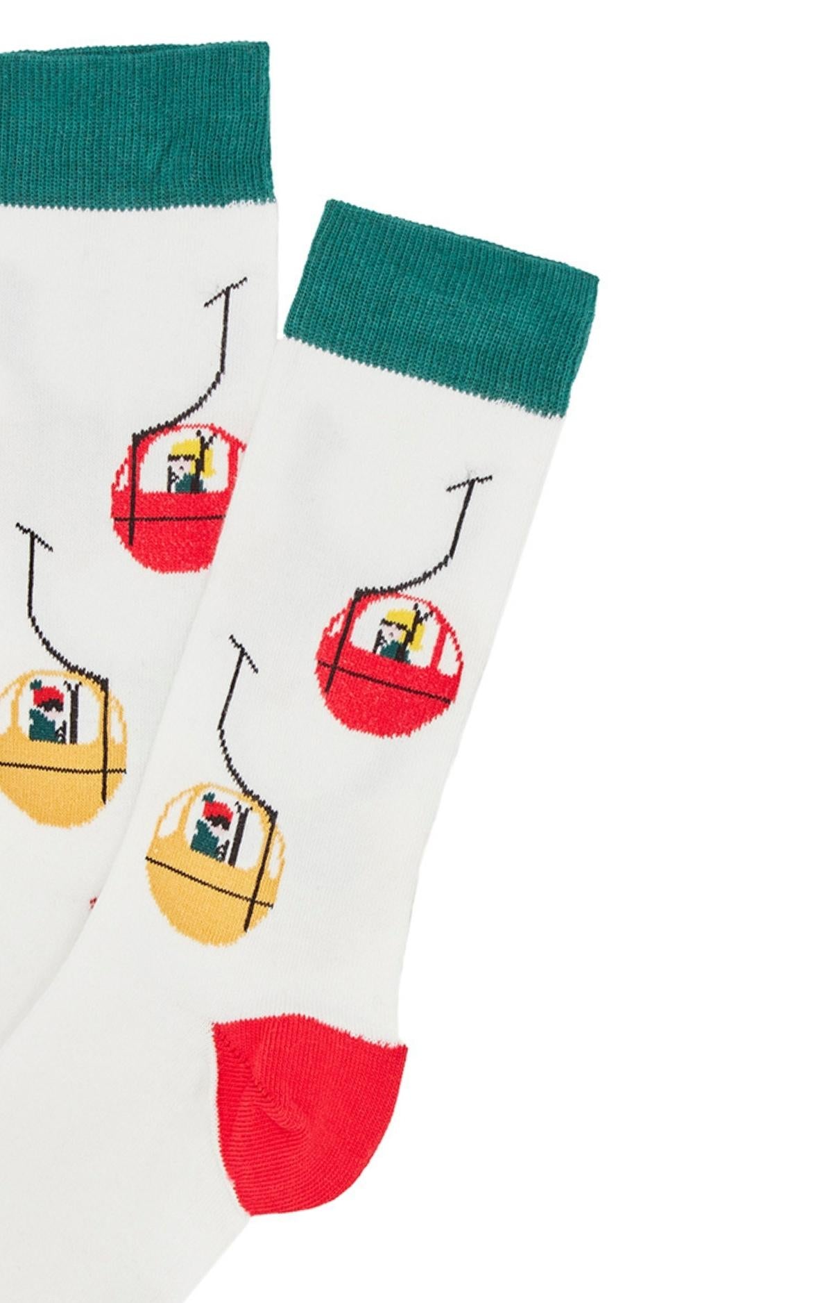 arthur-bob-chaussettes-t-l-cabine-ivoire-40-46-coton-bio image 2