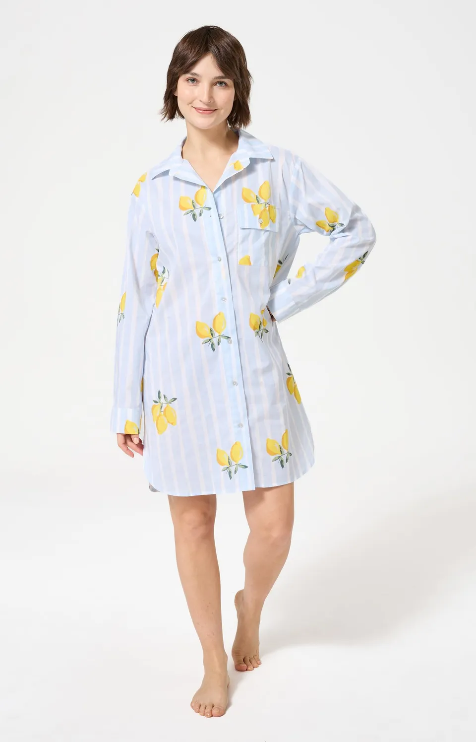 arthur-bob-lemon-ch-rie-chemise-nuit-femme-glace-bio image 1
