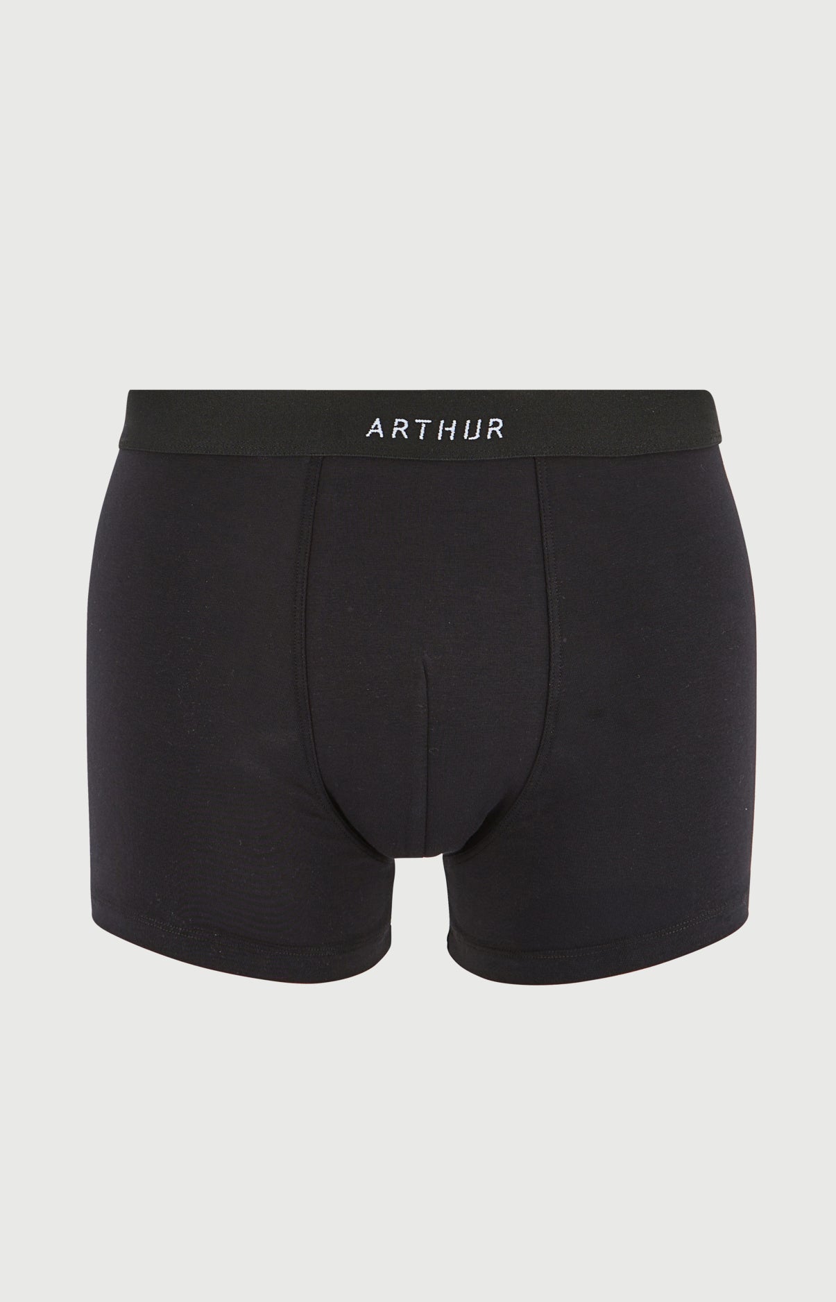 arthur-bob-tradi-boxer-homme-noir-coton-bio image 3
