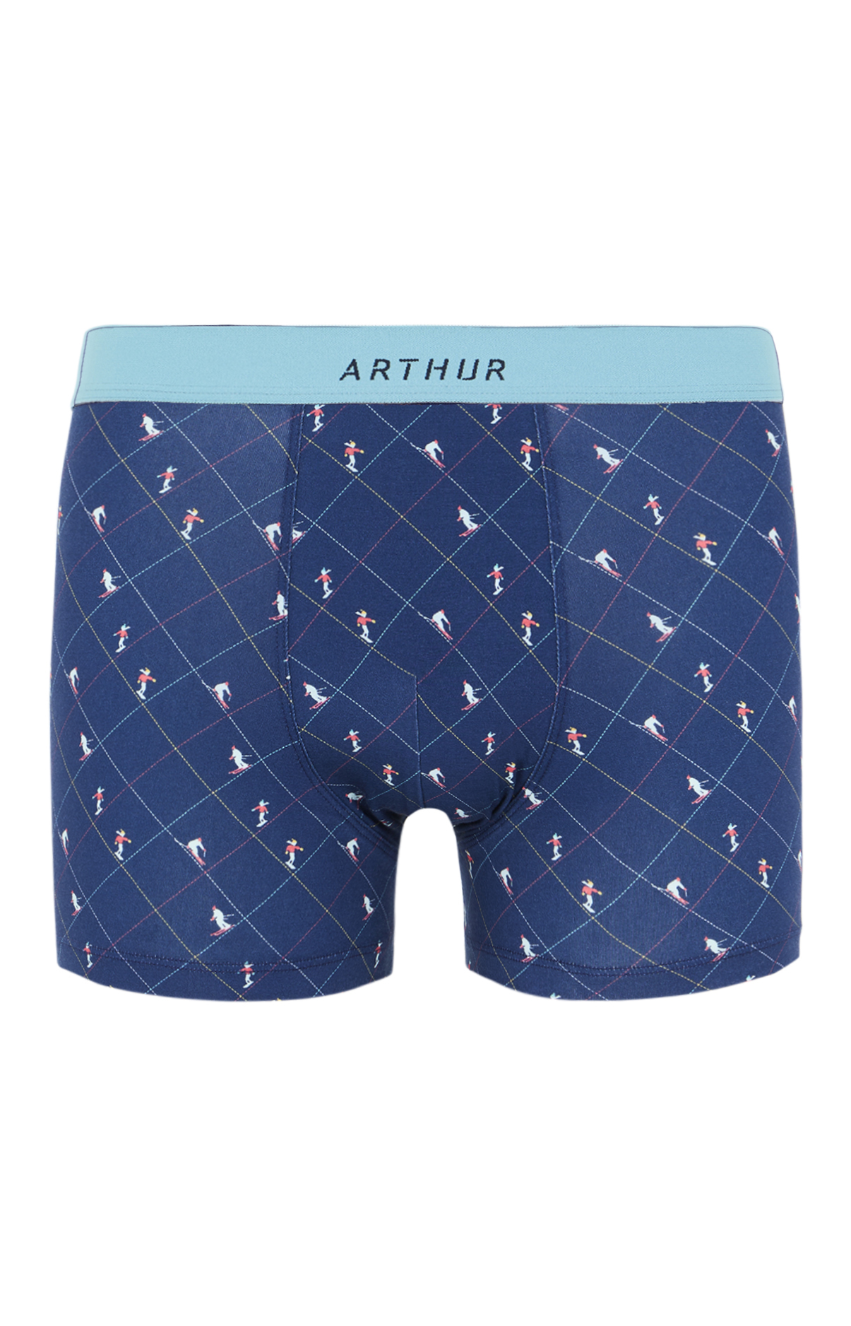 arthur-bob-boxer-coton-ski-marine image 3