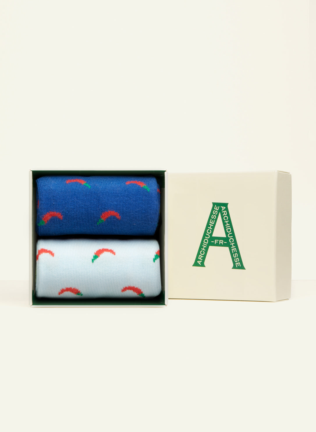 archiduchesse-fantaisie-archi-piquant-chaussettes-duo-36-41-coton image 1