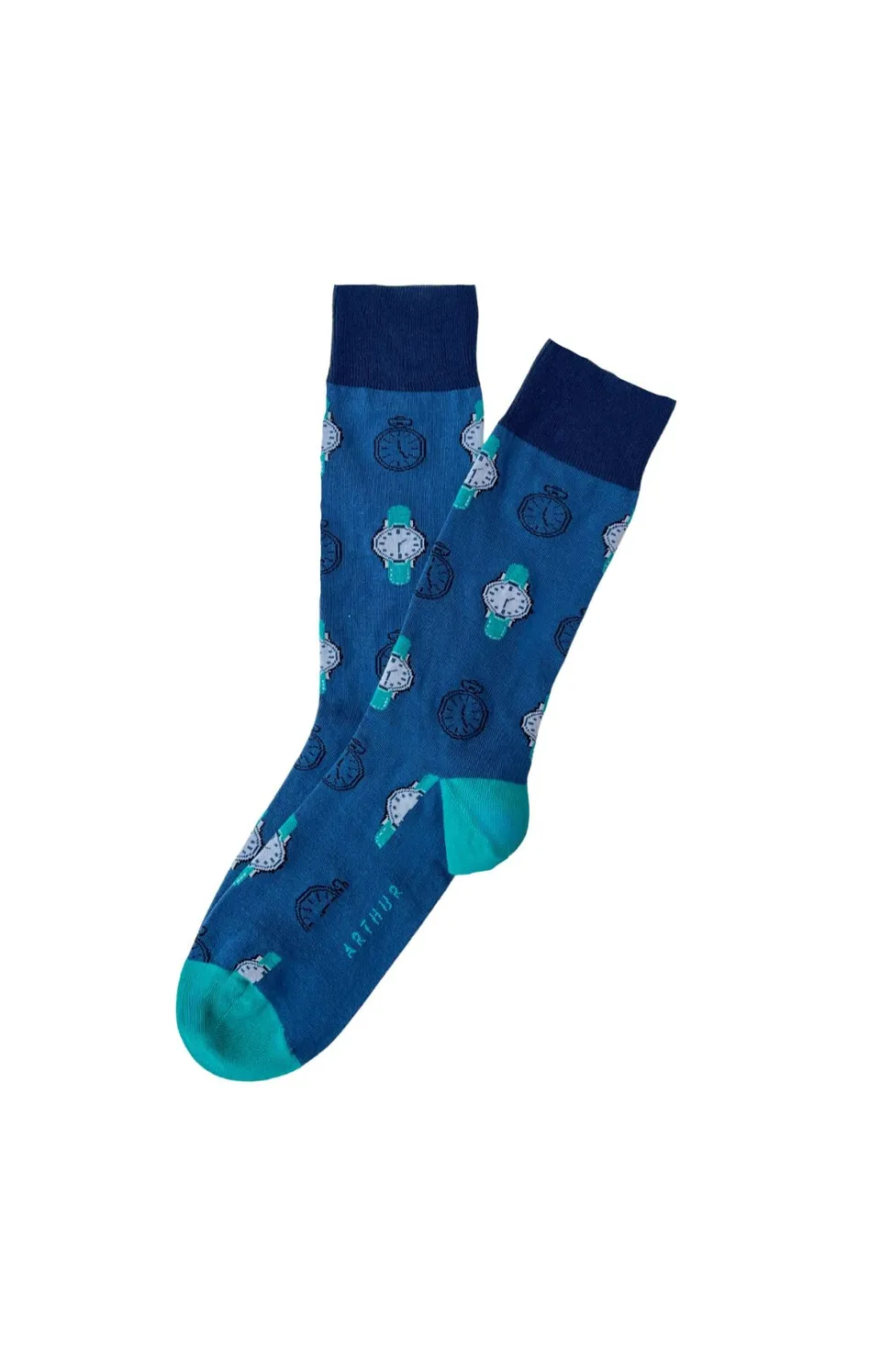 arthur-a-l-heure-chaussettes-fantaisie-roi image 1