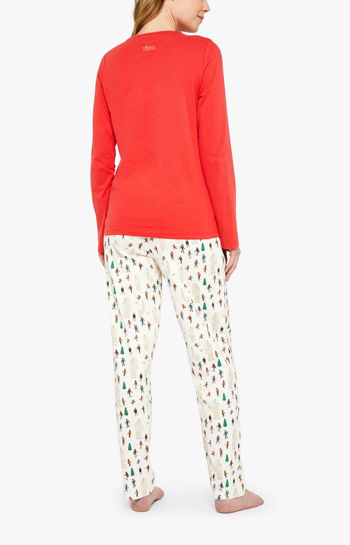 arthur-bob-pyjama-matin-glace-pyjama-femme-blanc-coton-bio image 6