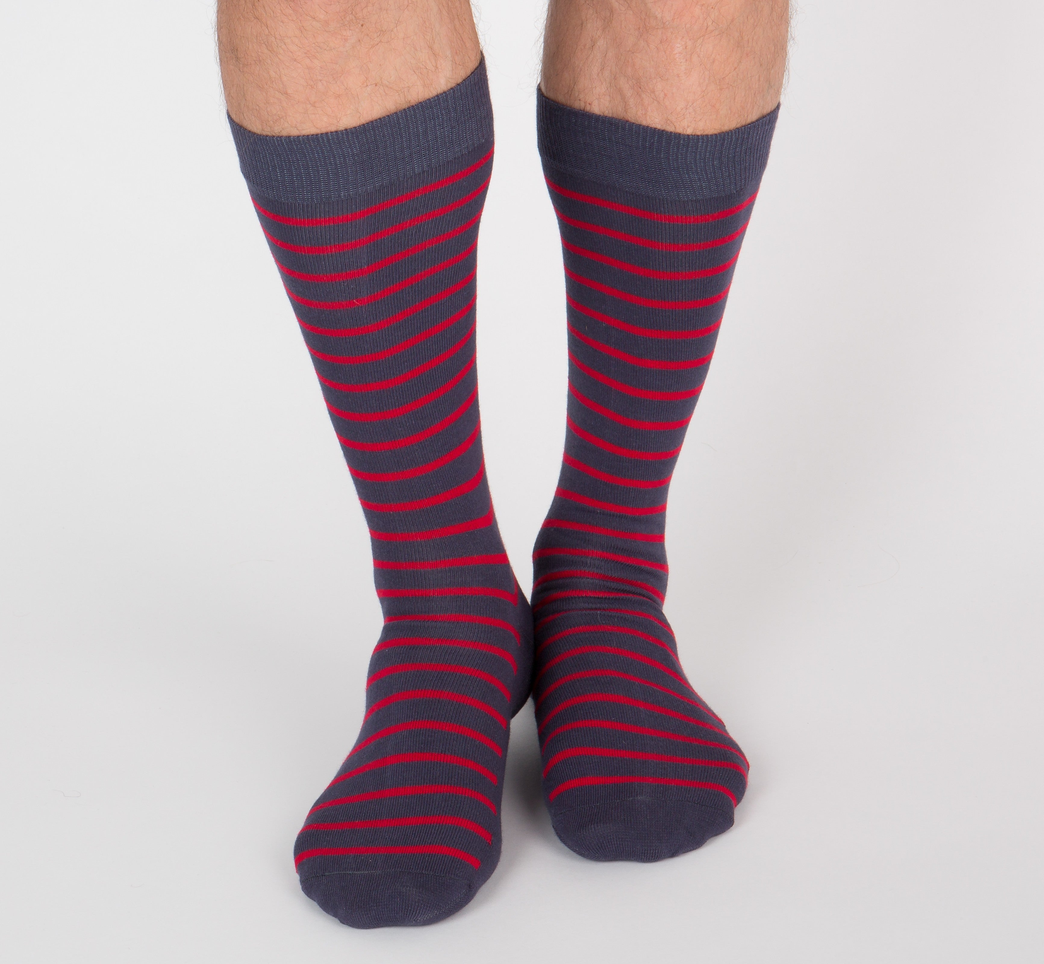 archiduchesse-fantaisie-sainte-marine-chaussettes-36-41-rayures-bleu image 7