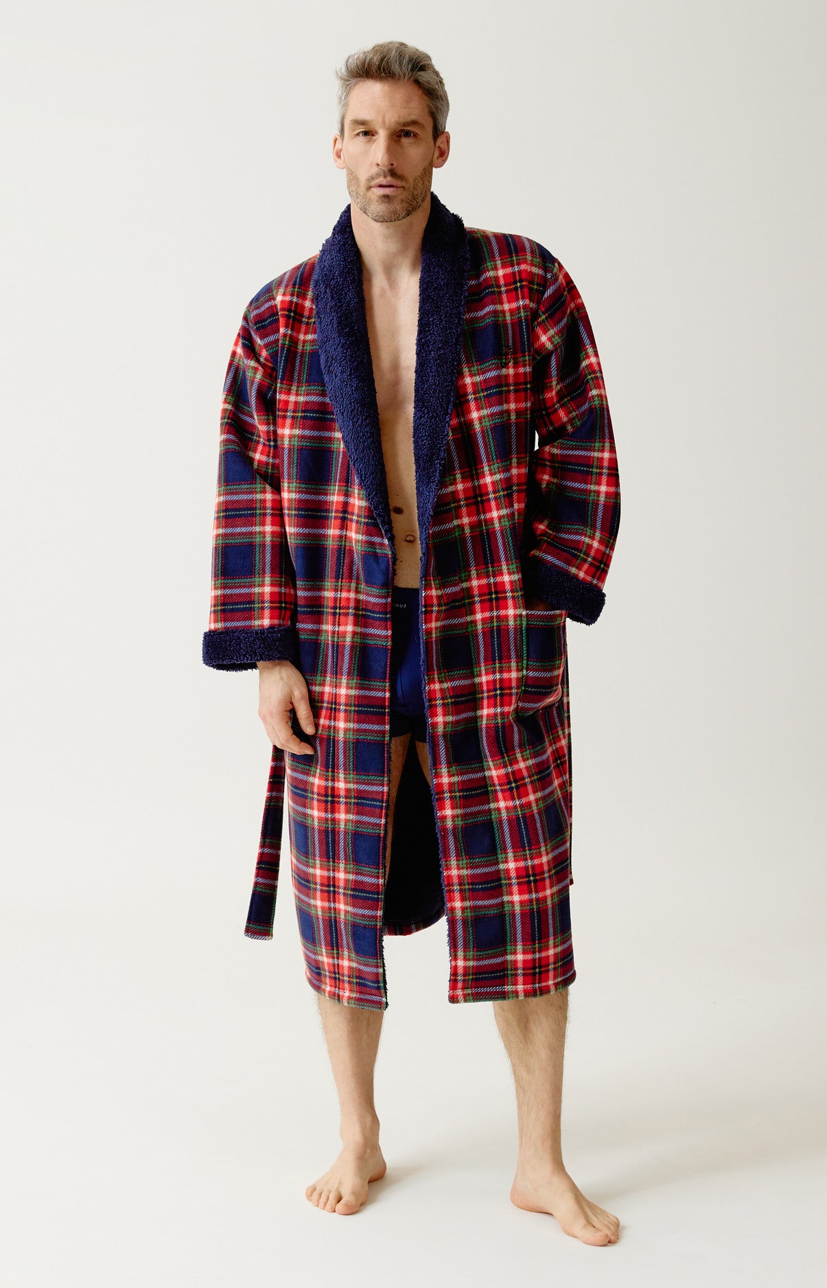 arthur-bob-l-on-robe-de-chambre-polaire-rouge image 4