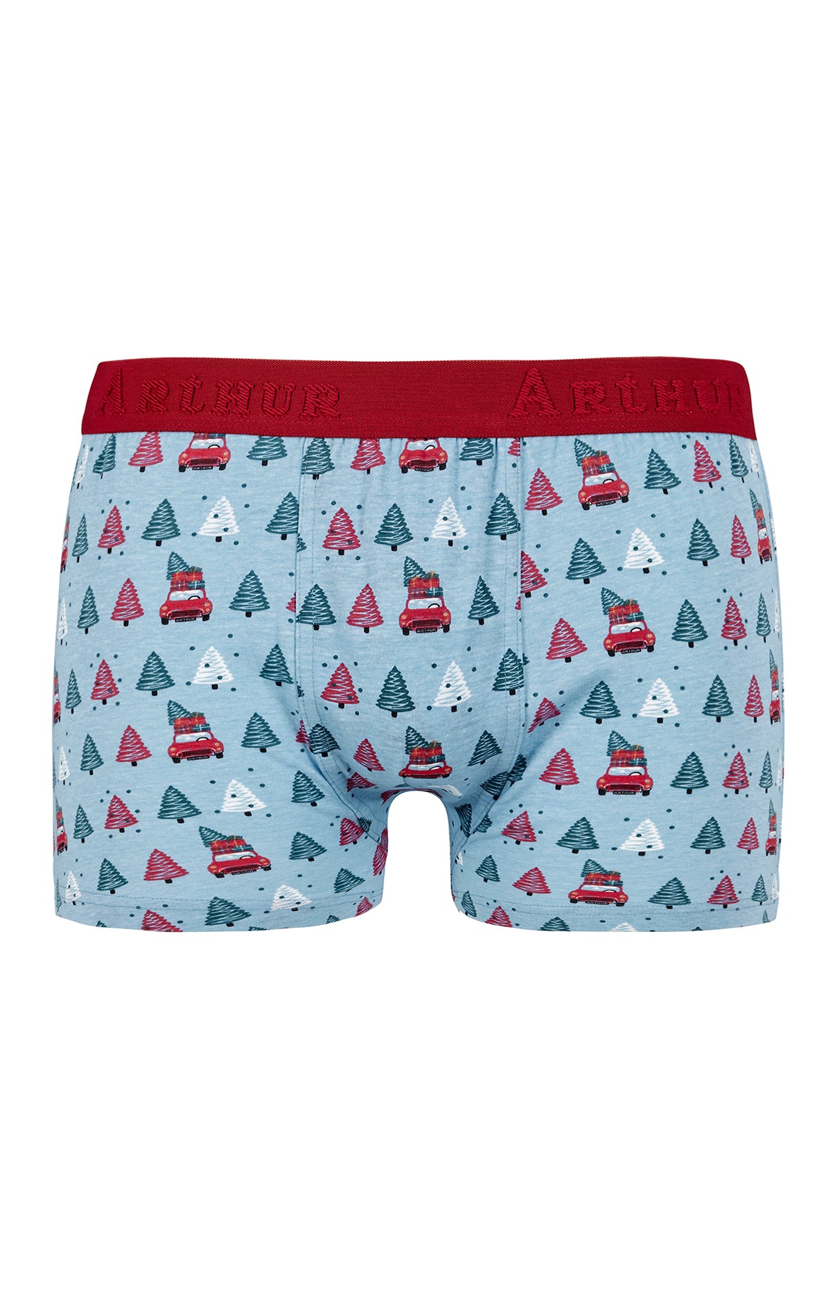 arthur-bob-sapin-boxer-homme-jean-coton-fantaisie image 3
